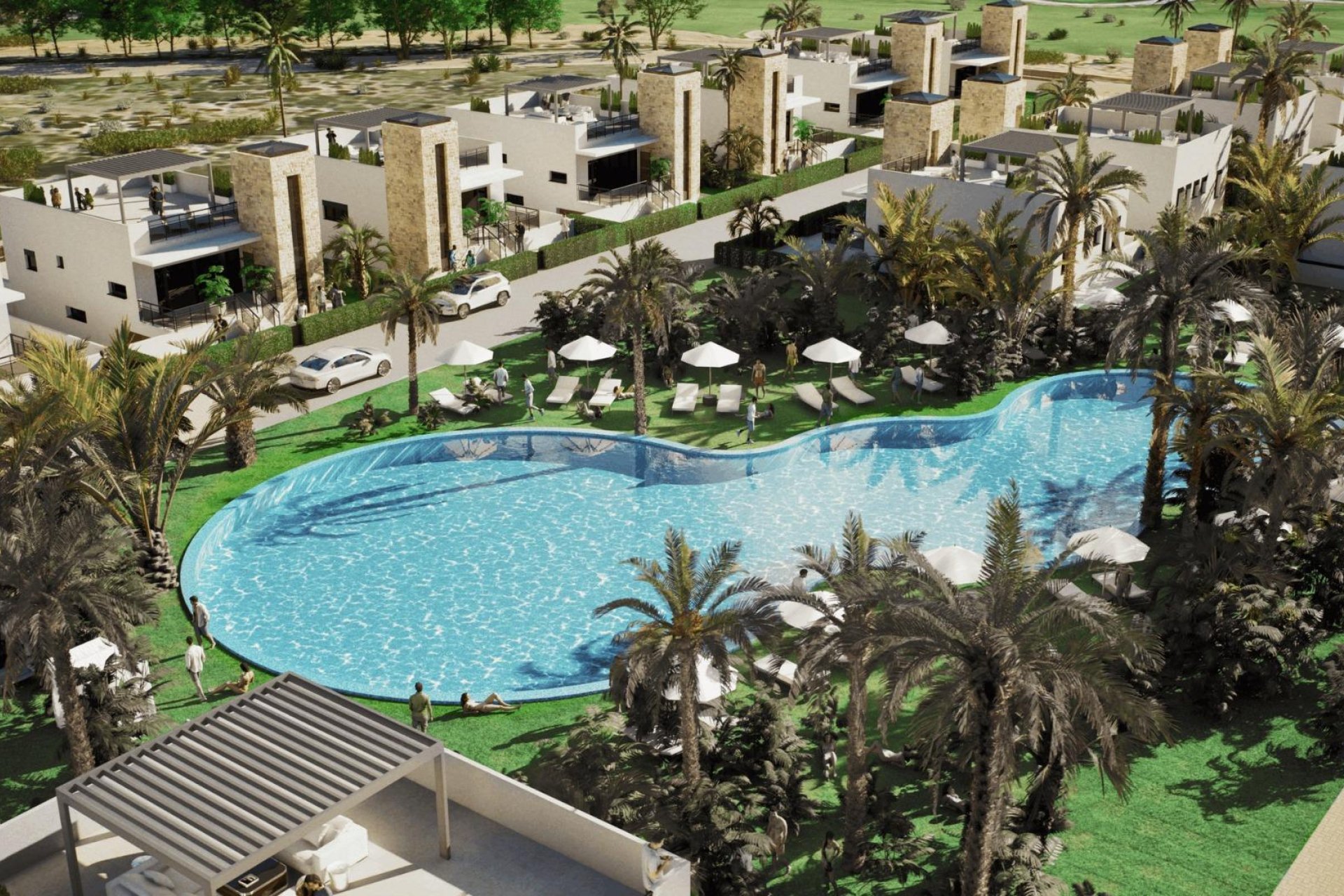 New Build - Villa - Mazarrón - Camposol Golf