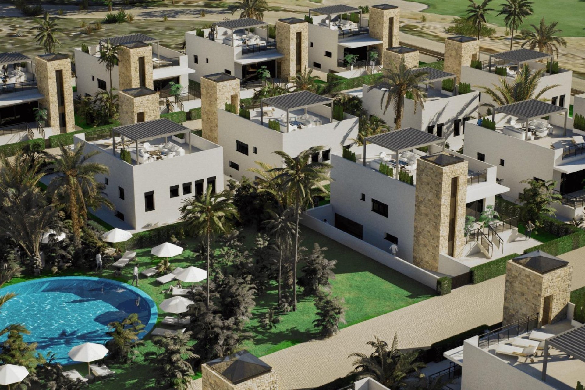 New Build - Villa - Mazarrón - Camposol Golf