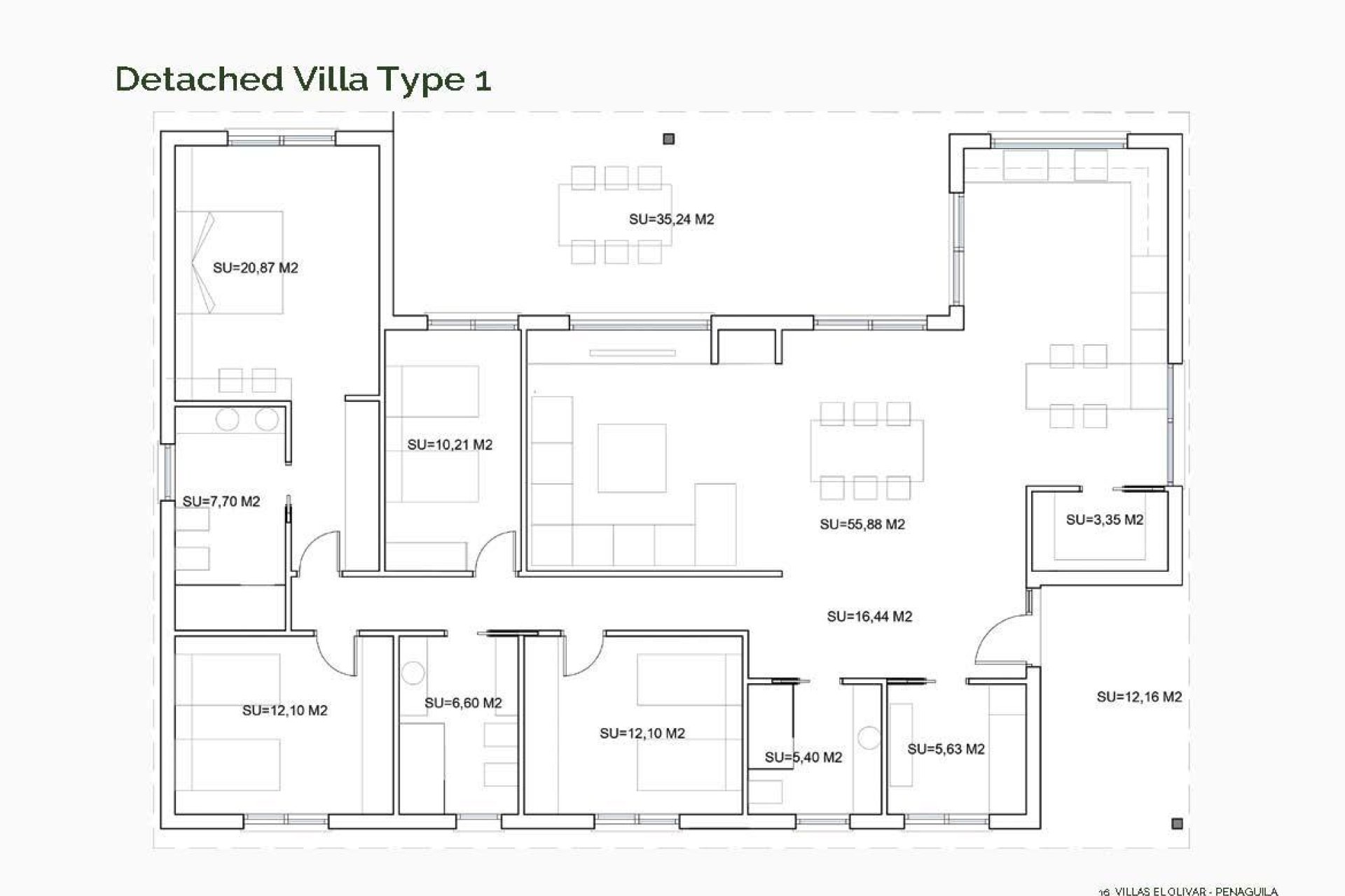 New Build - Villa - Penaguila - El Olivar