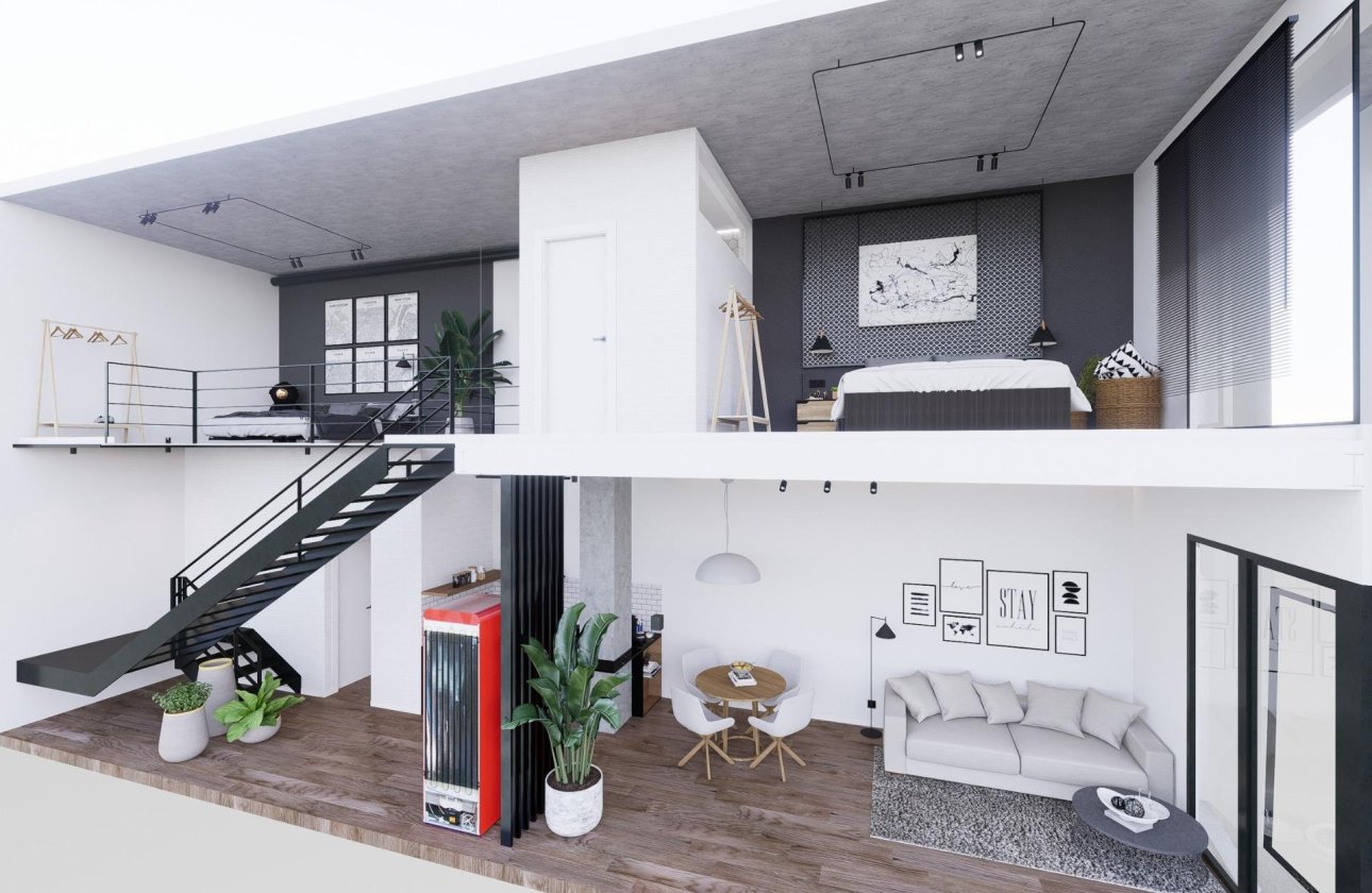 Nieuwbouw  - Appartement  - Alicante - Carolinas Bajas