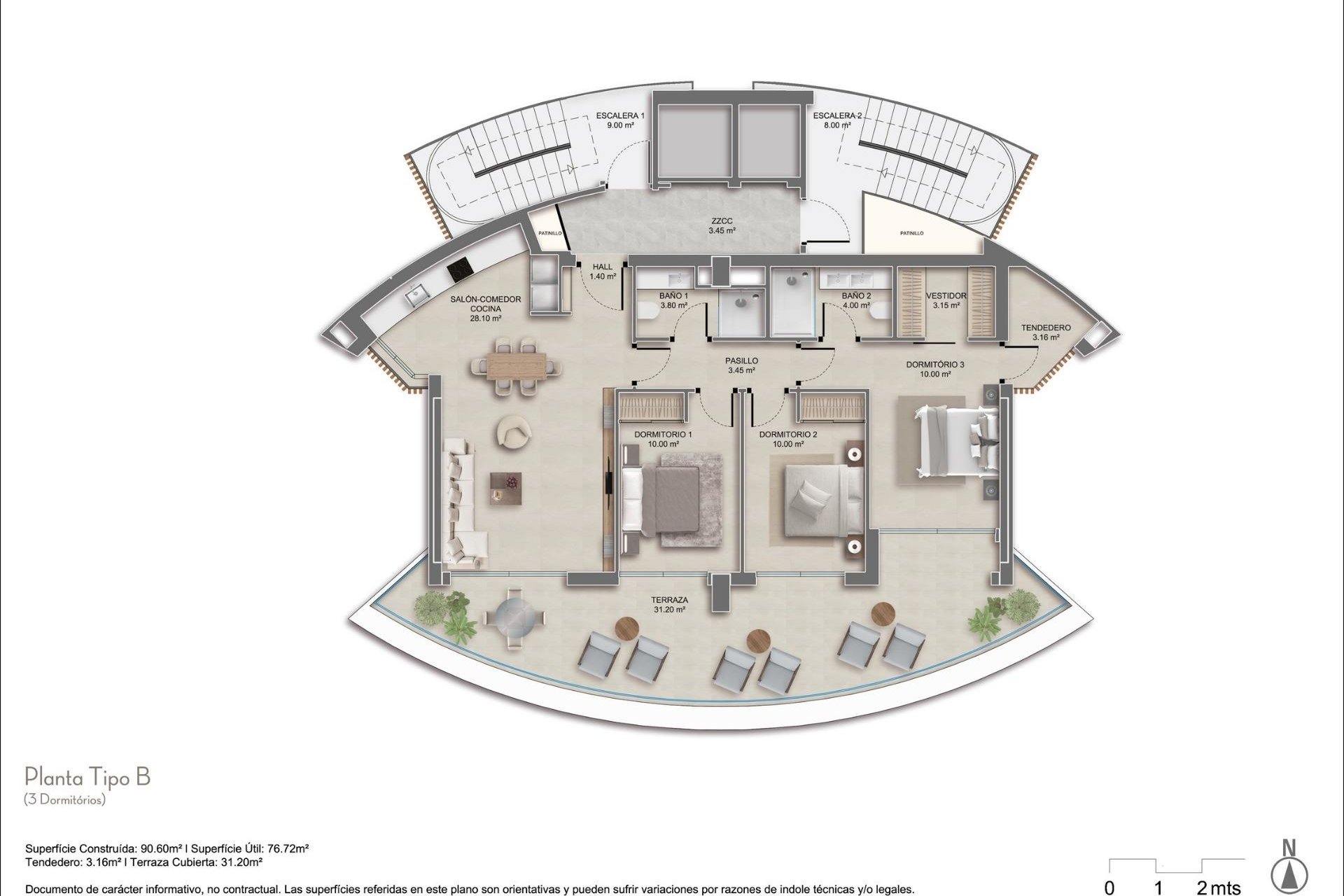 Nieuwbouw  - Appartement  - Calpe - Playa Cantal Roig