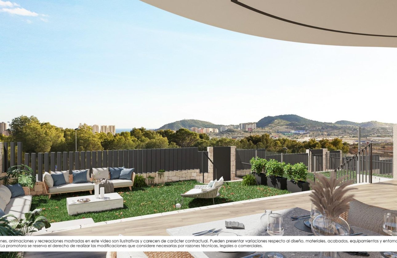 Nieuwbouw  - Appartement  - Finestrat - Campana Garden