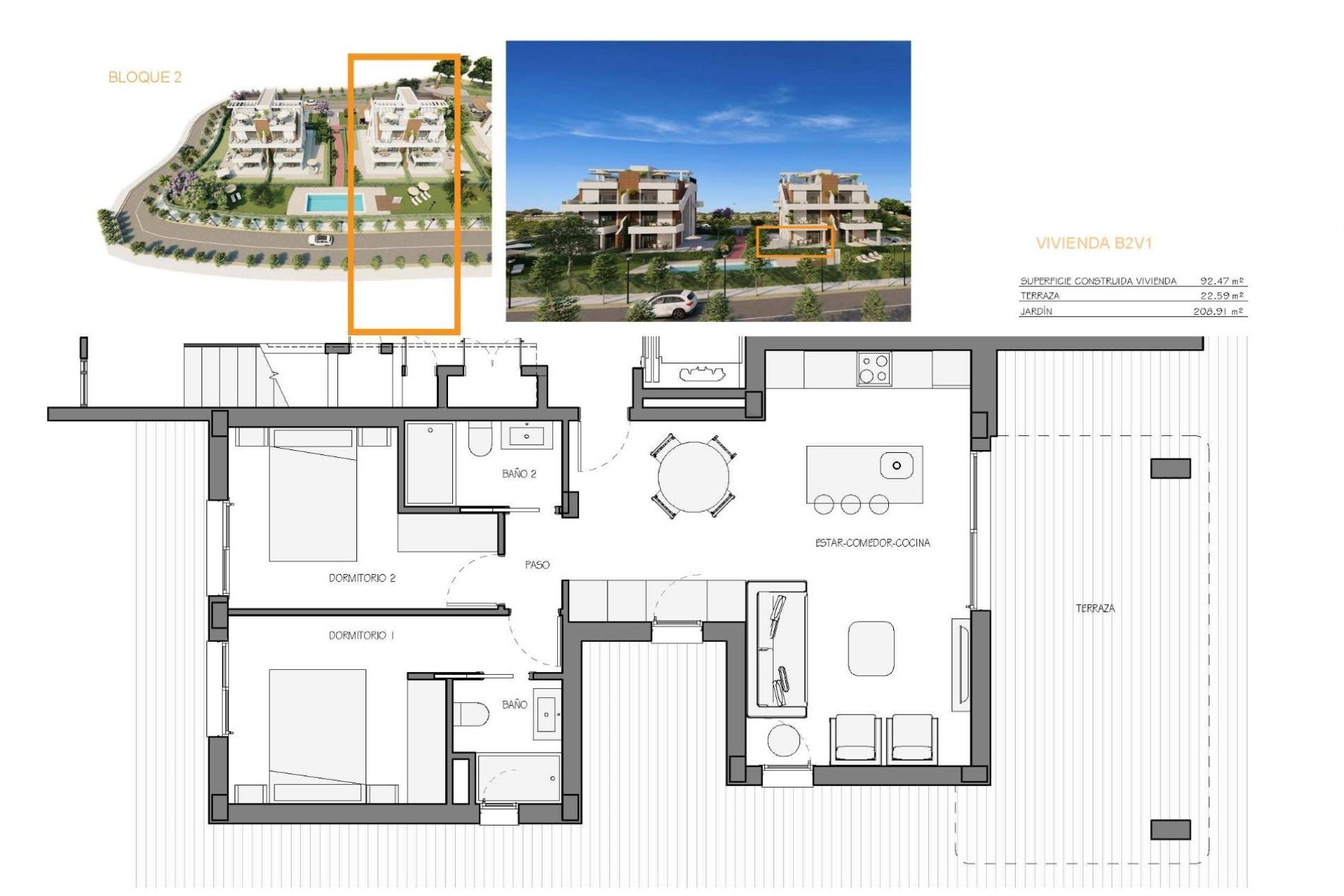 Nieuwbouw  - Appartement  - Fuente Álamo - Hacienda del Alamo