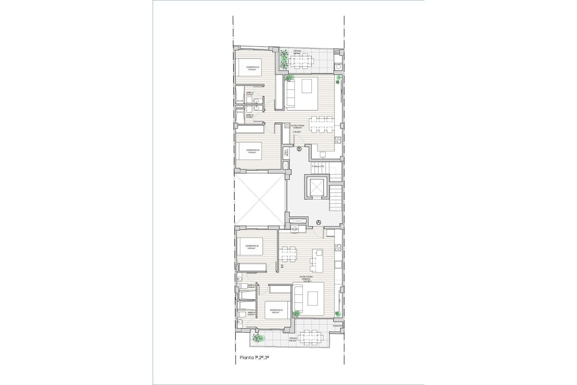 Nieuwbouw  - Appartement  - Guardamar del Segura - Centro