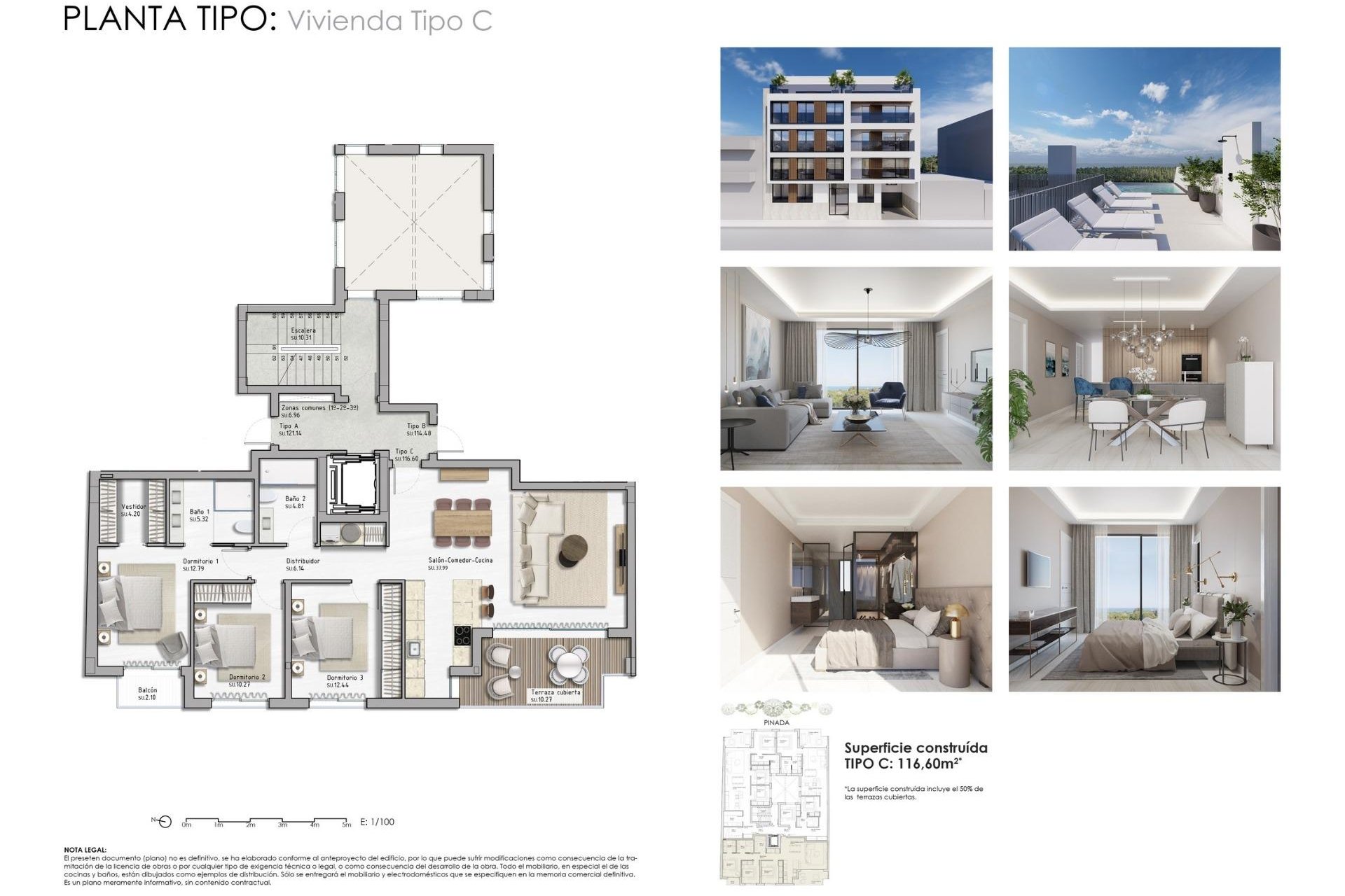 Nieuwbouw  - Appartement  - Guardamar del Segura - Pueblo