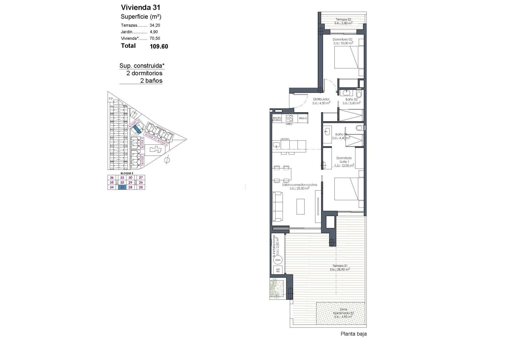 Nieuwbouw  - Appartement  - Los Alcázares - Serena Golf