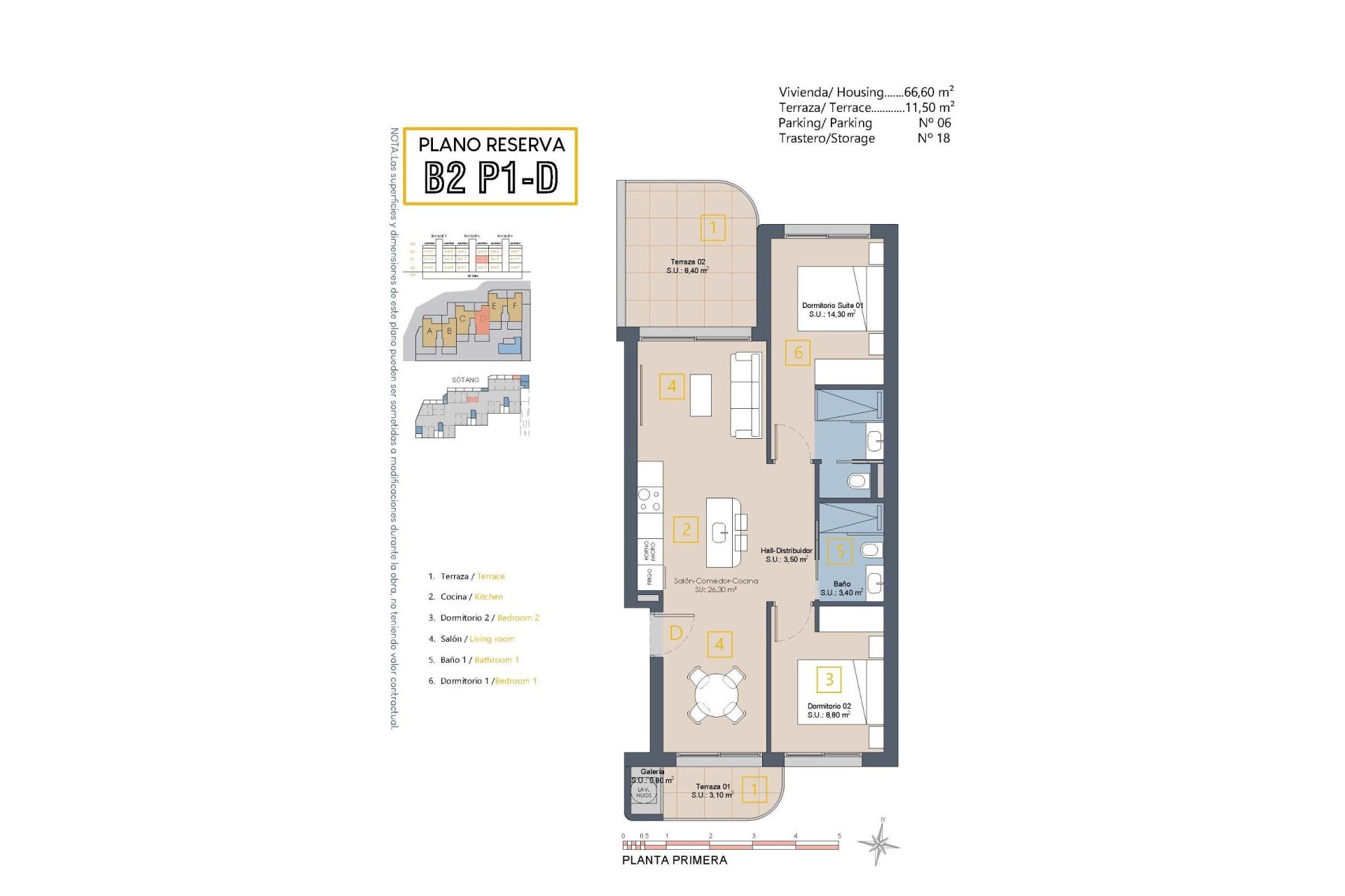 Nieuwbouw  - Appartement  - Los Alcázares - Serena Golf