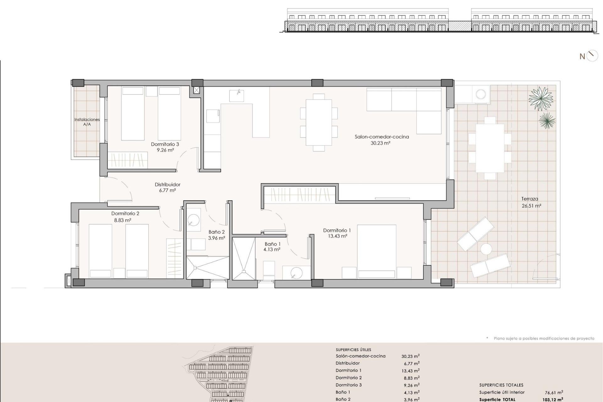 Nieuwbouw  - Appartement  - Pulpi - Aguilón Golf