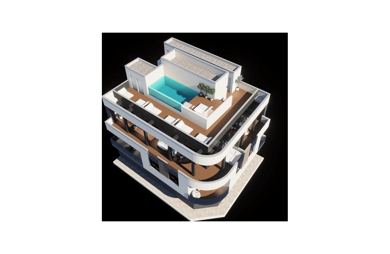Nieuwbouw  - Appartement  - Torrevieja - Centro