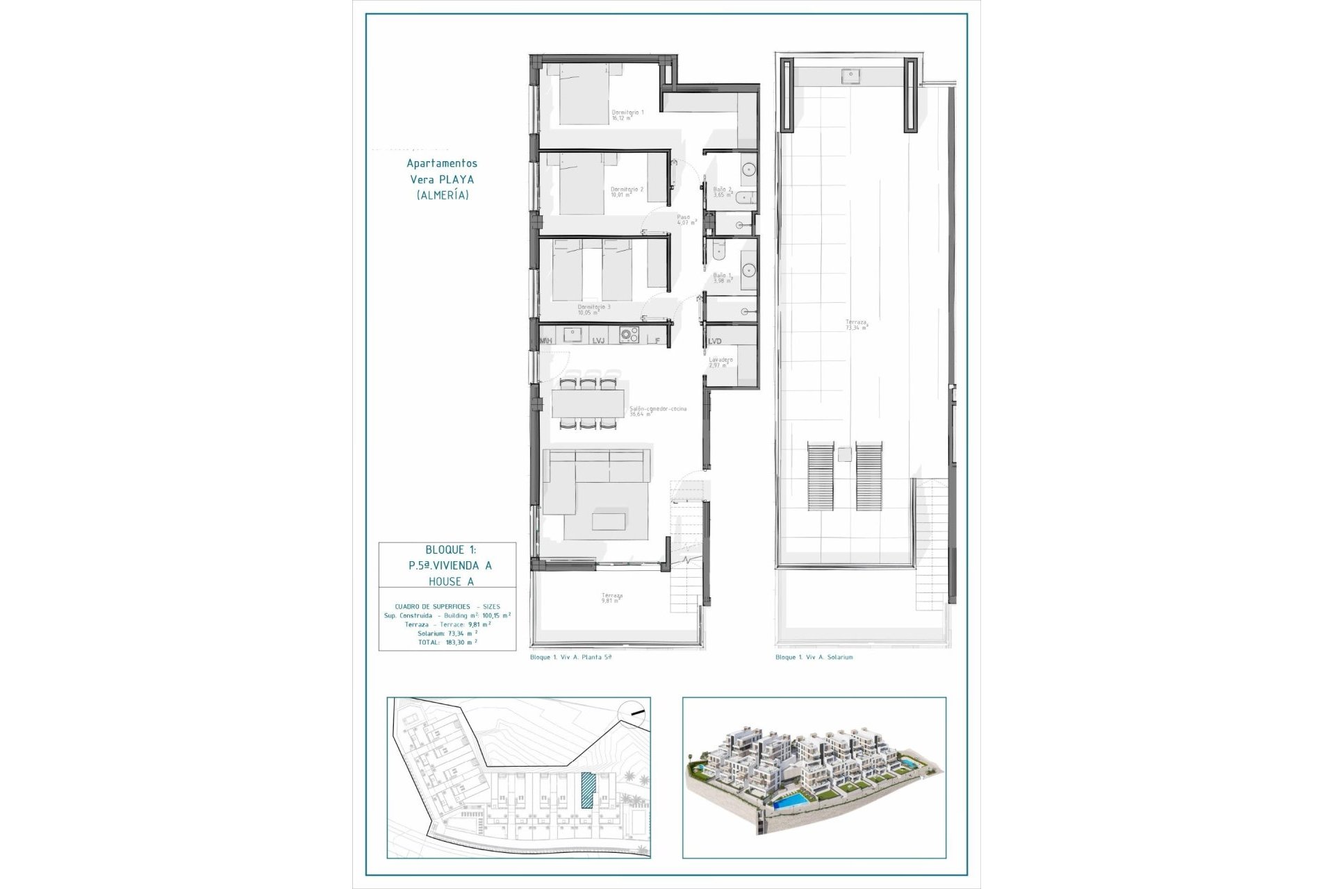 Nieuwbouw  - Appartement  - Vera - Pueblo Salinas