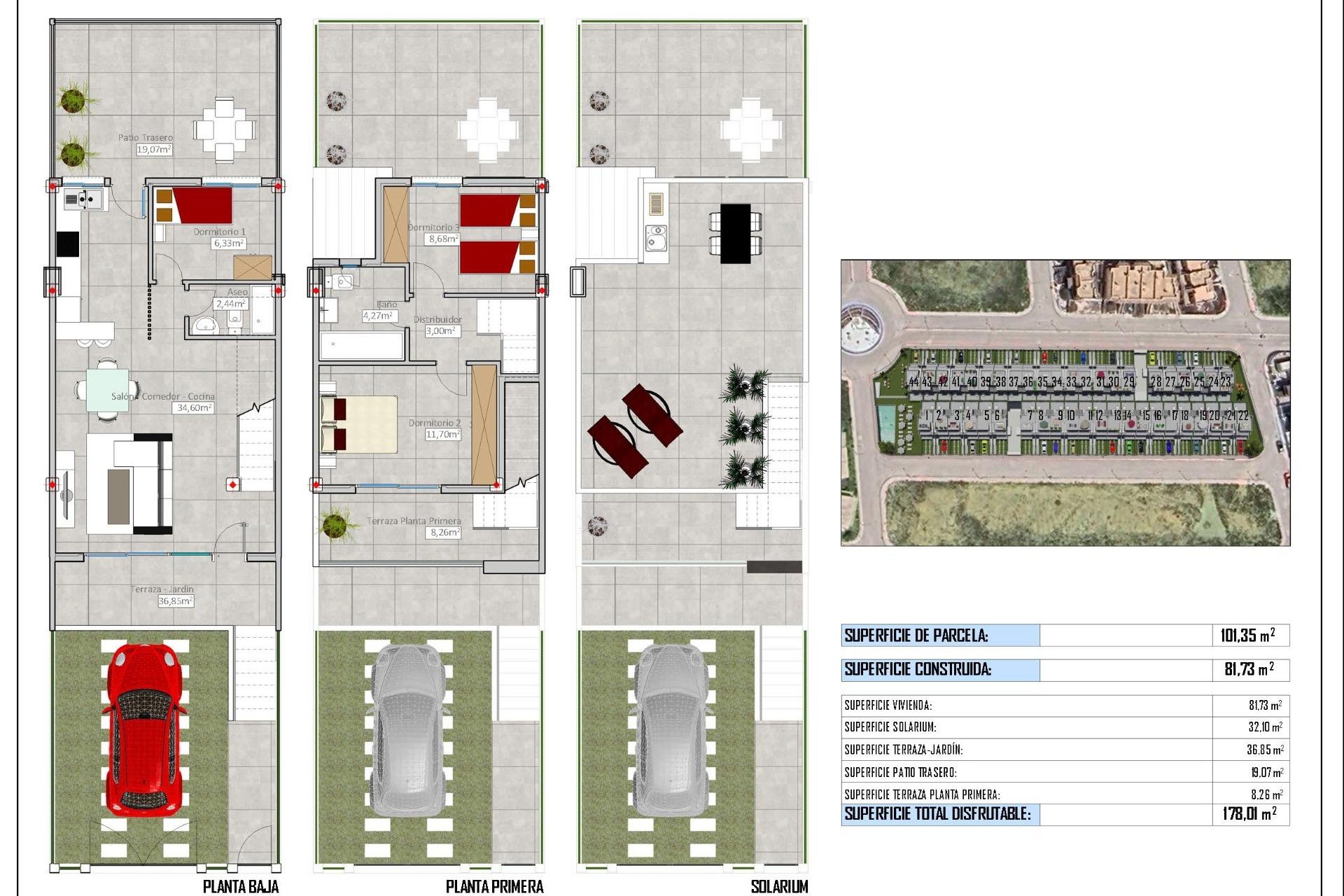 Nieuwbouw  - Halfvrijstaand Villa - Cox - San Fernando
