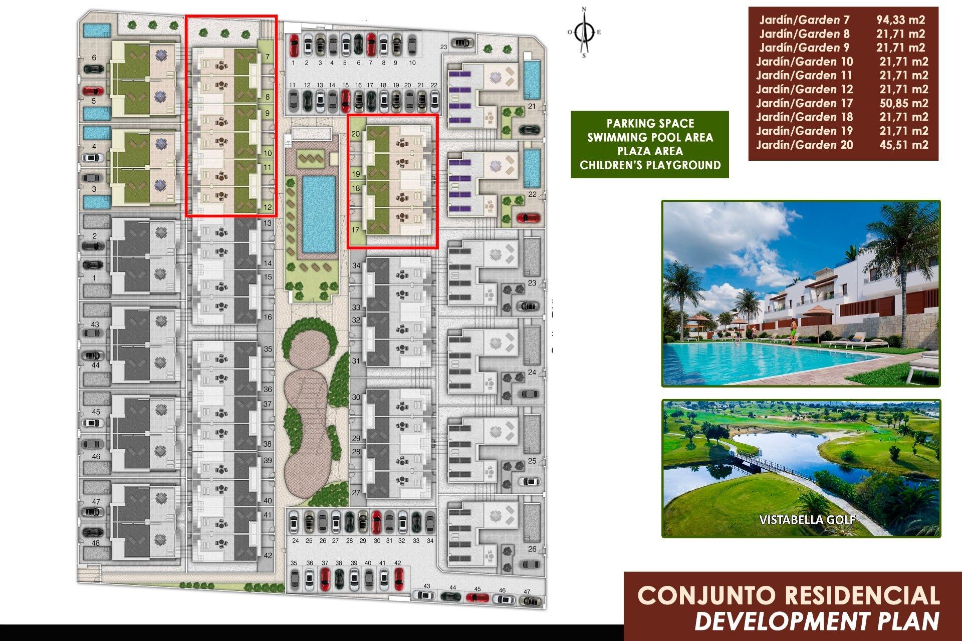 Nieuwbouw  - Halfvrijstaand Villa - Orihuela - Vistabella Golf