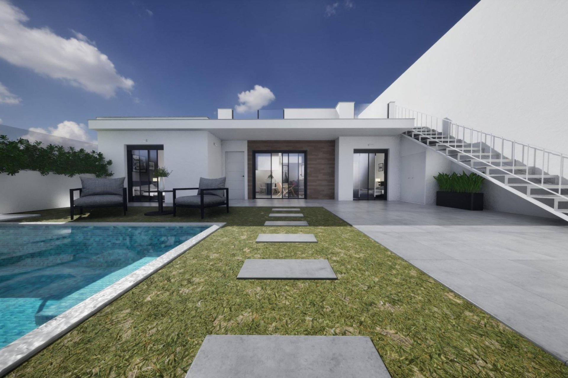 Nieuwbouw  - Halfvrijstaand Villa - Torre Pacheco - pueblo