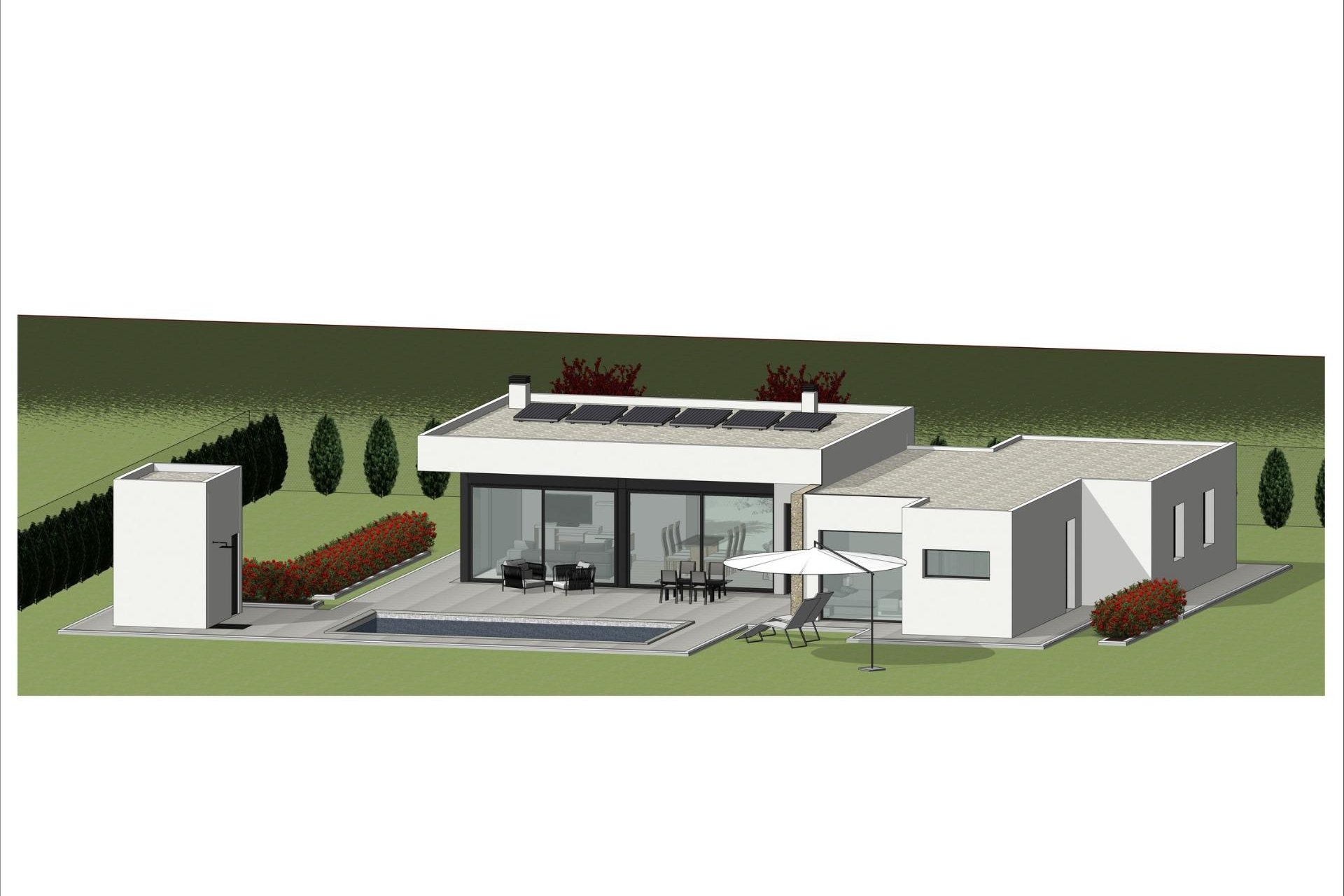 Nieuwbouw  - Villa - Aspe - Poligono 19