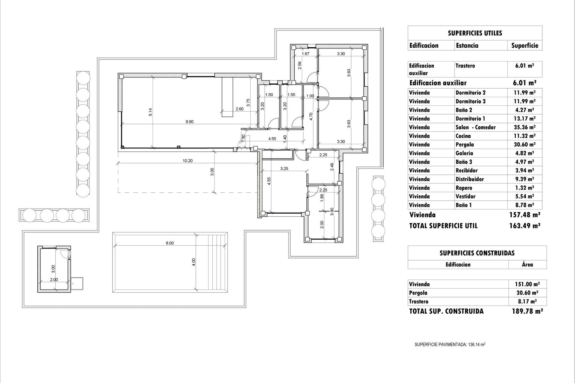 Nieuwbouw  - Villa - Aspe - Poligono 19