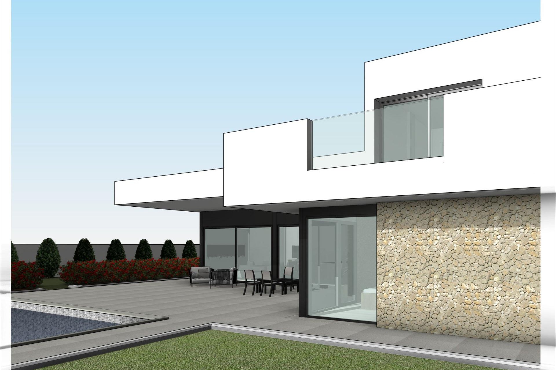 Nieuwbouw  - Villa - Aspe - Poligono 19