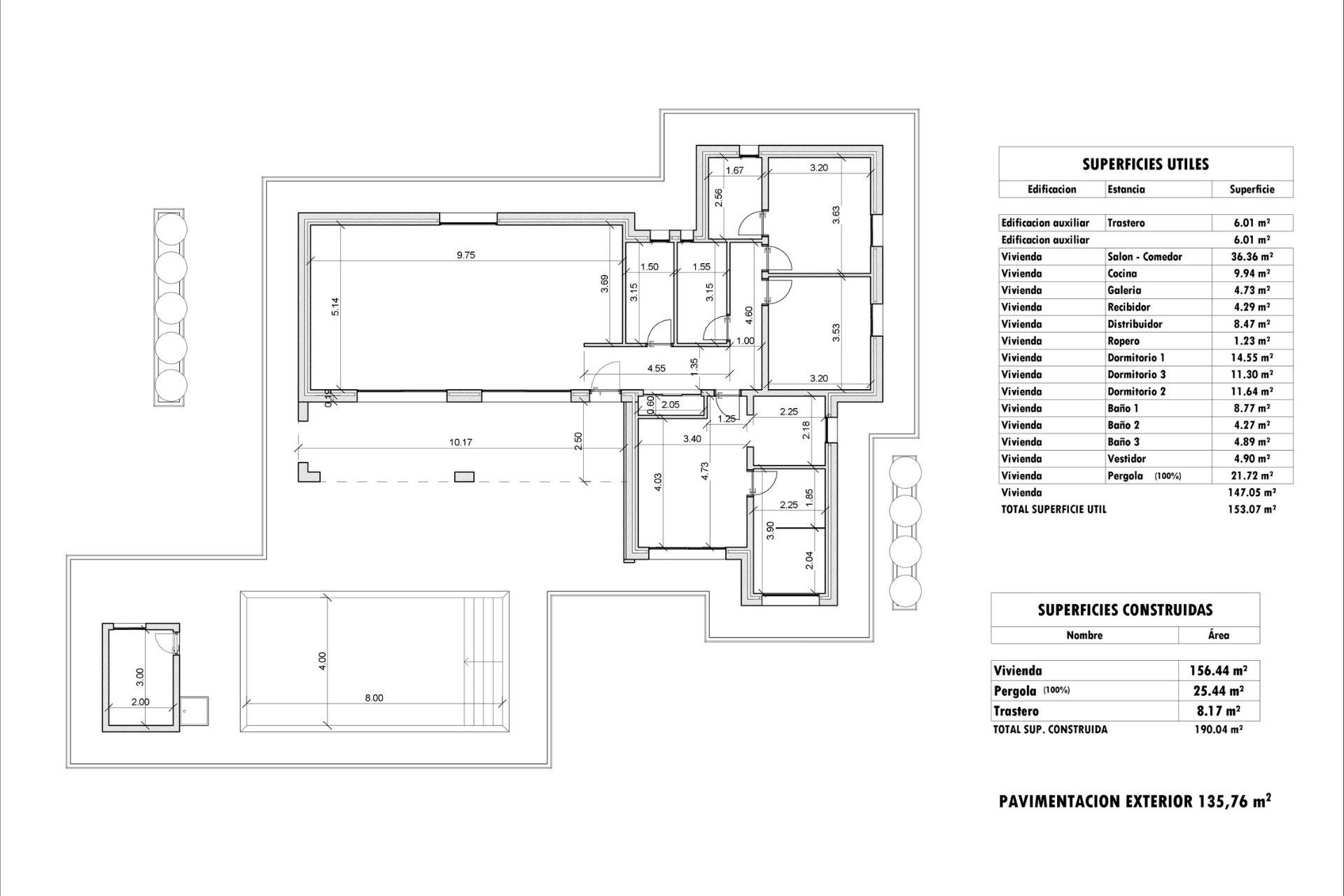 Nieuwbouw  - Villa - Aspe - Poligono 19