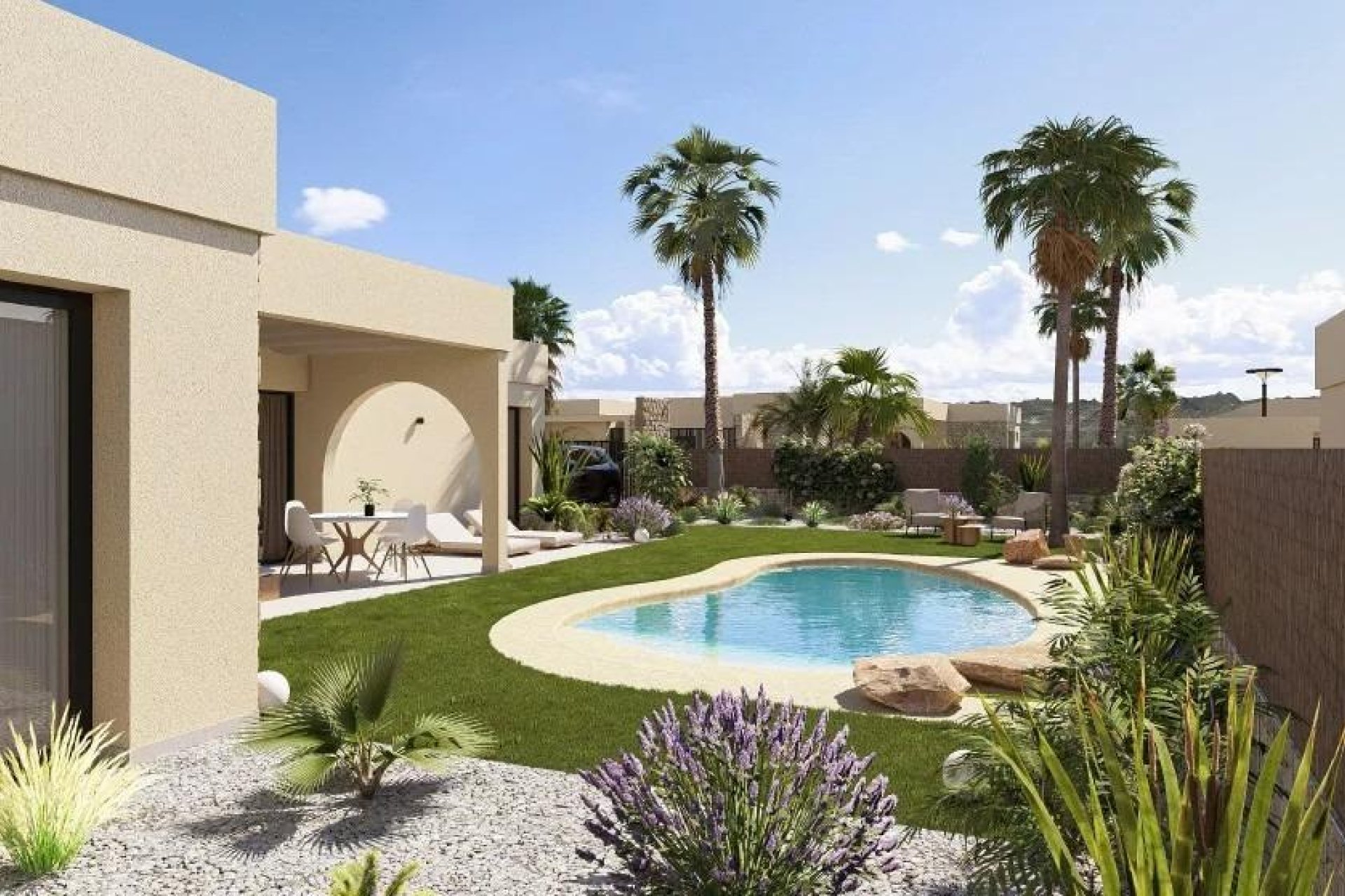 Nieuwbouw  - Villa - Baños y Mendigo - Altaona Golf