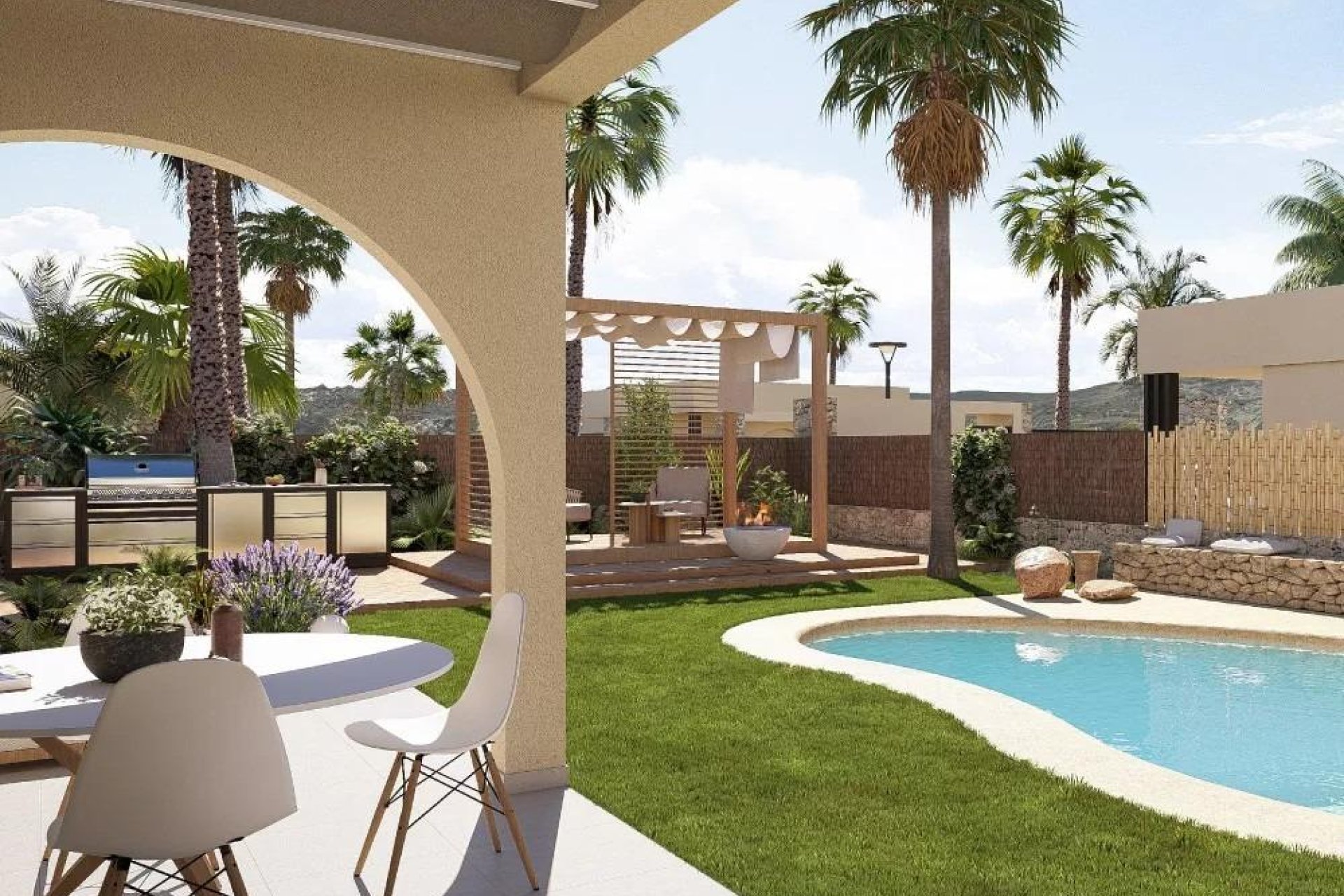 Nieuwbouw  - Villa - Baños y Mendigo - Altaona Golf