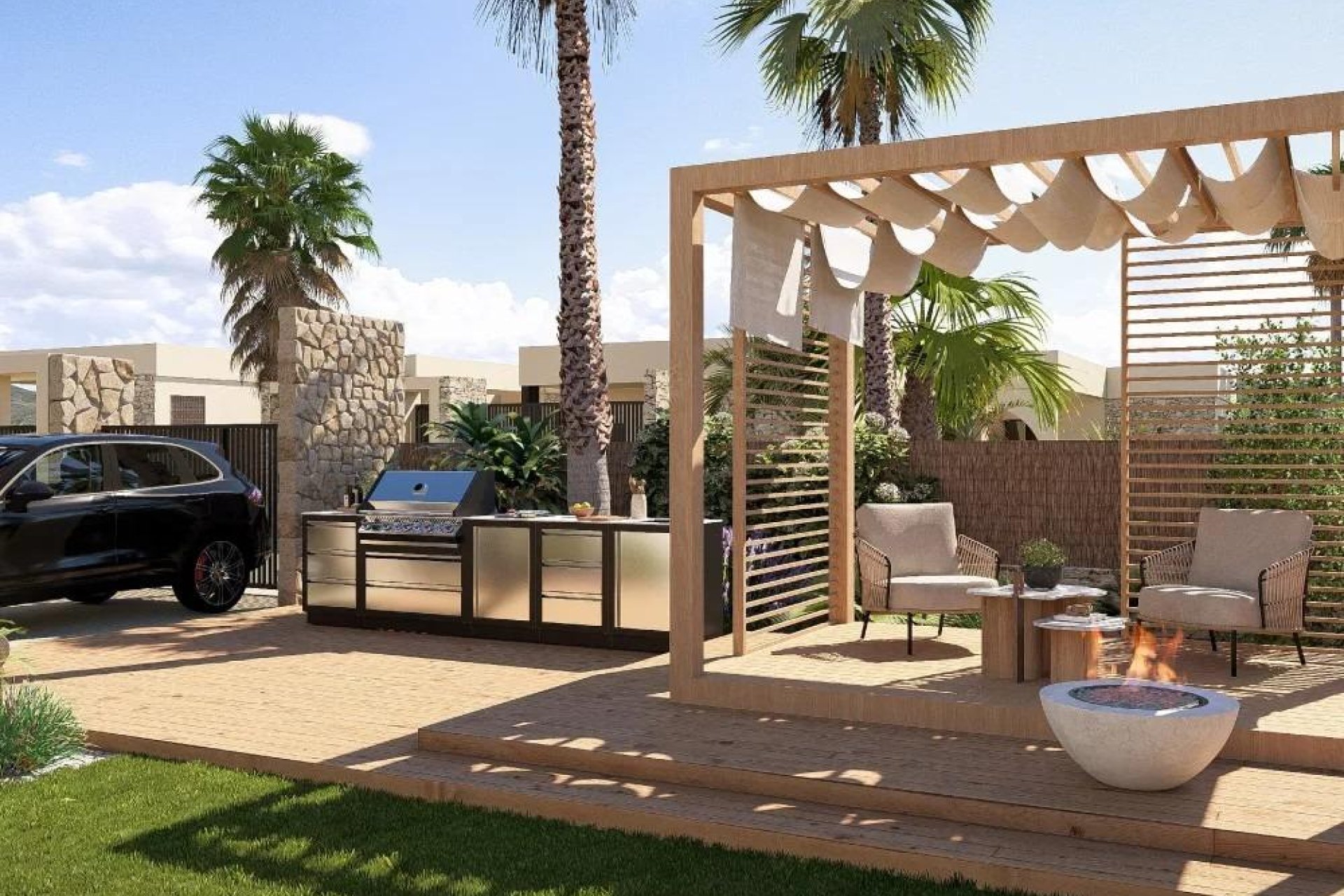 Nieuwbouw  - Villa - Baños y Mendigo - Altaona Golf
