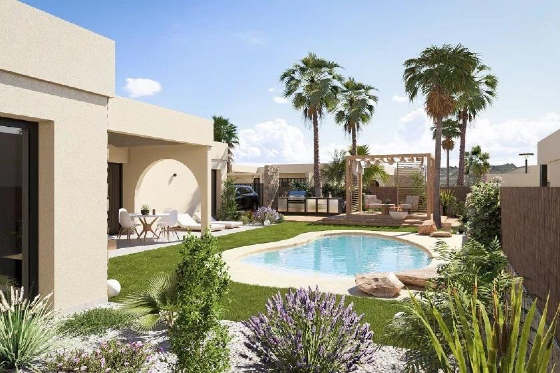 Nieuwbouw  - Villa - Baños y Mendigo - Altaona Golf