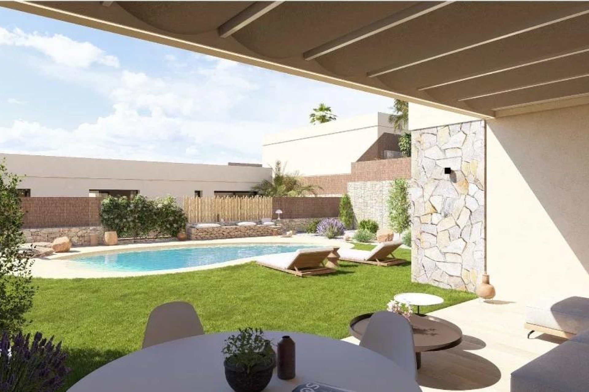 Nieuwbouw  - Villa - Baños y Mendigo - Altaona Golf