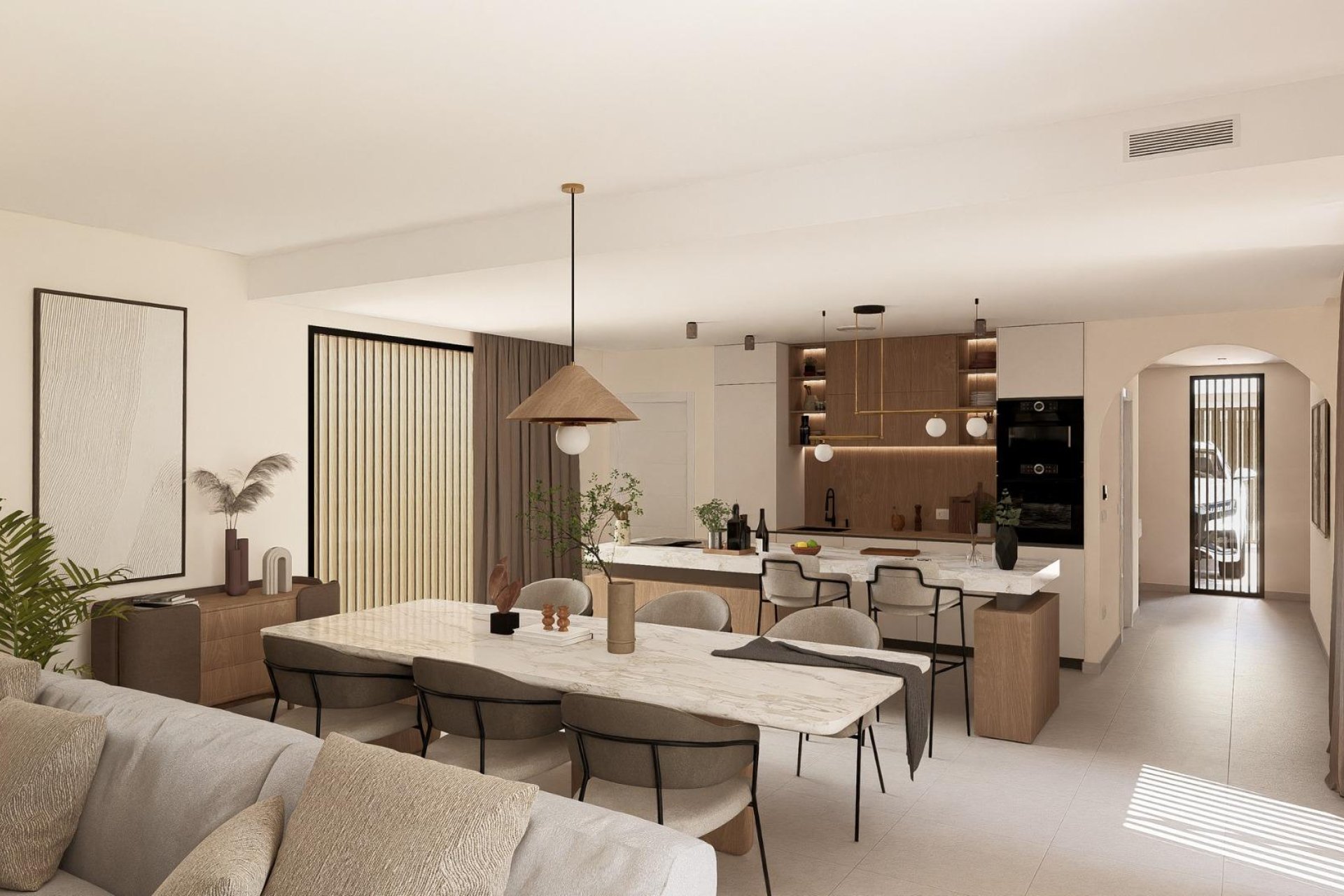 Nieuwbouw  - Villa - Baños y Mendigo - Altaona Golf