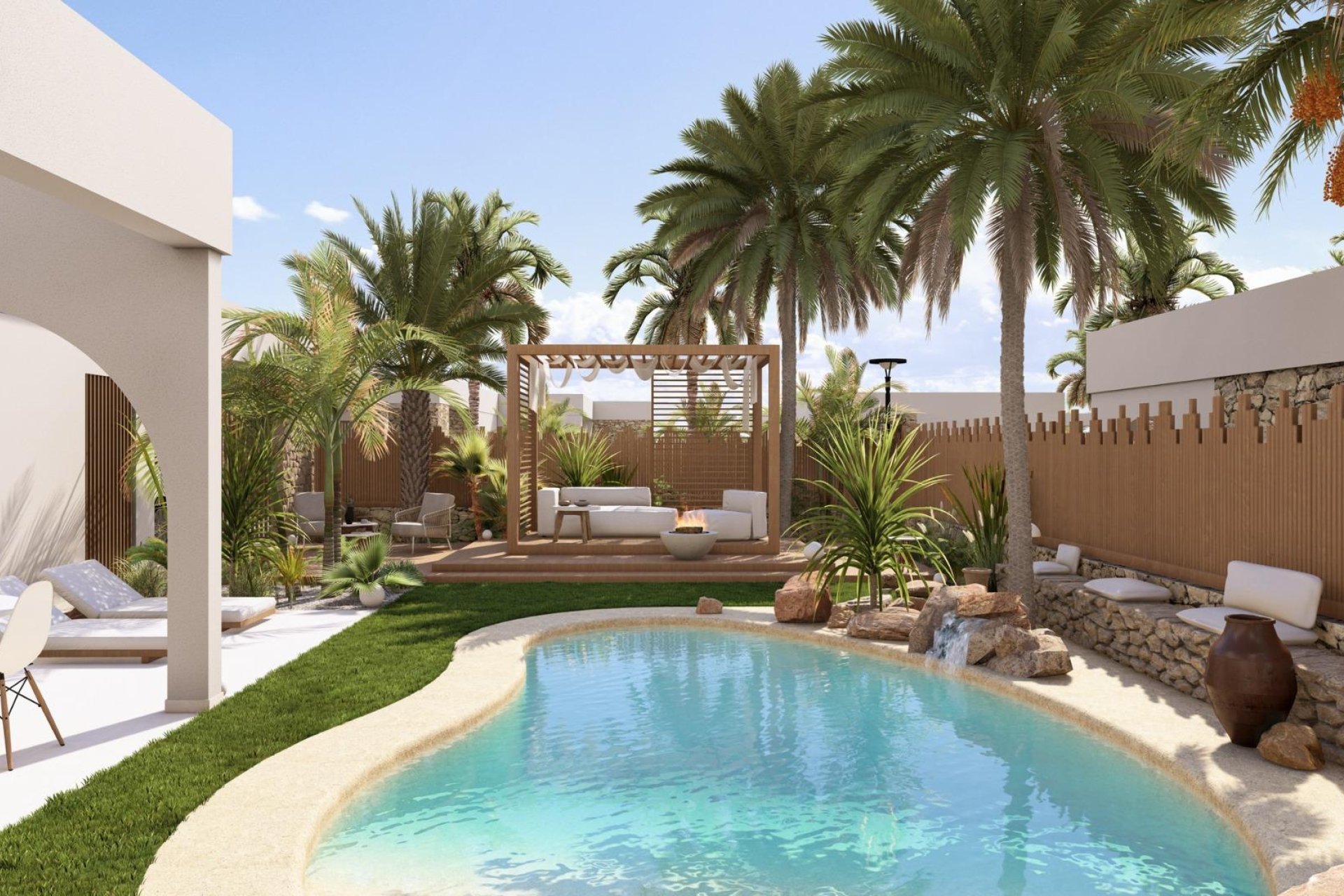 Nieuwbouw  - Villa - Baños y Mendigo - Altaona Golf