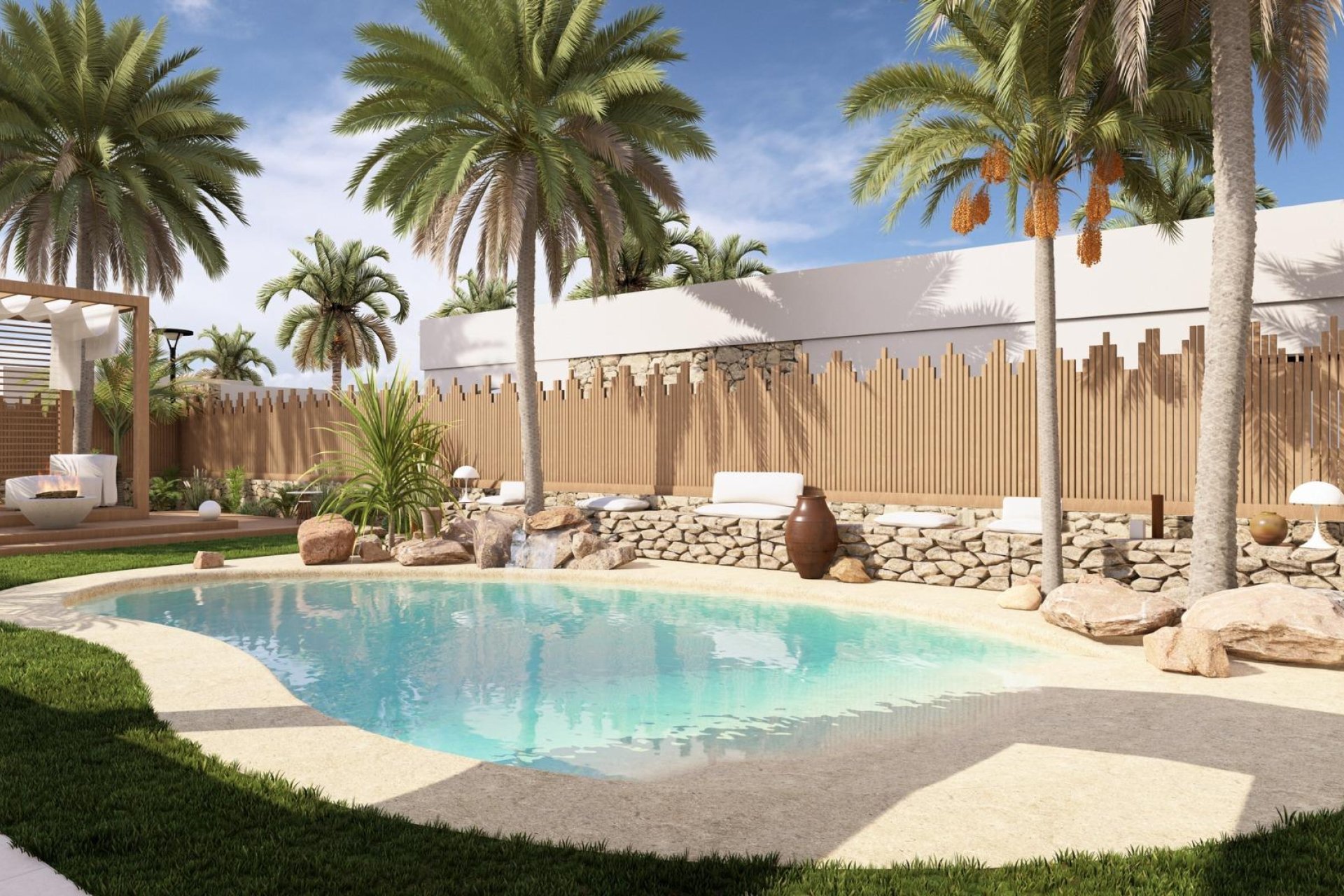 Nieuwbouw  - Villa - Baños y Mendigo - Altaona Golf