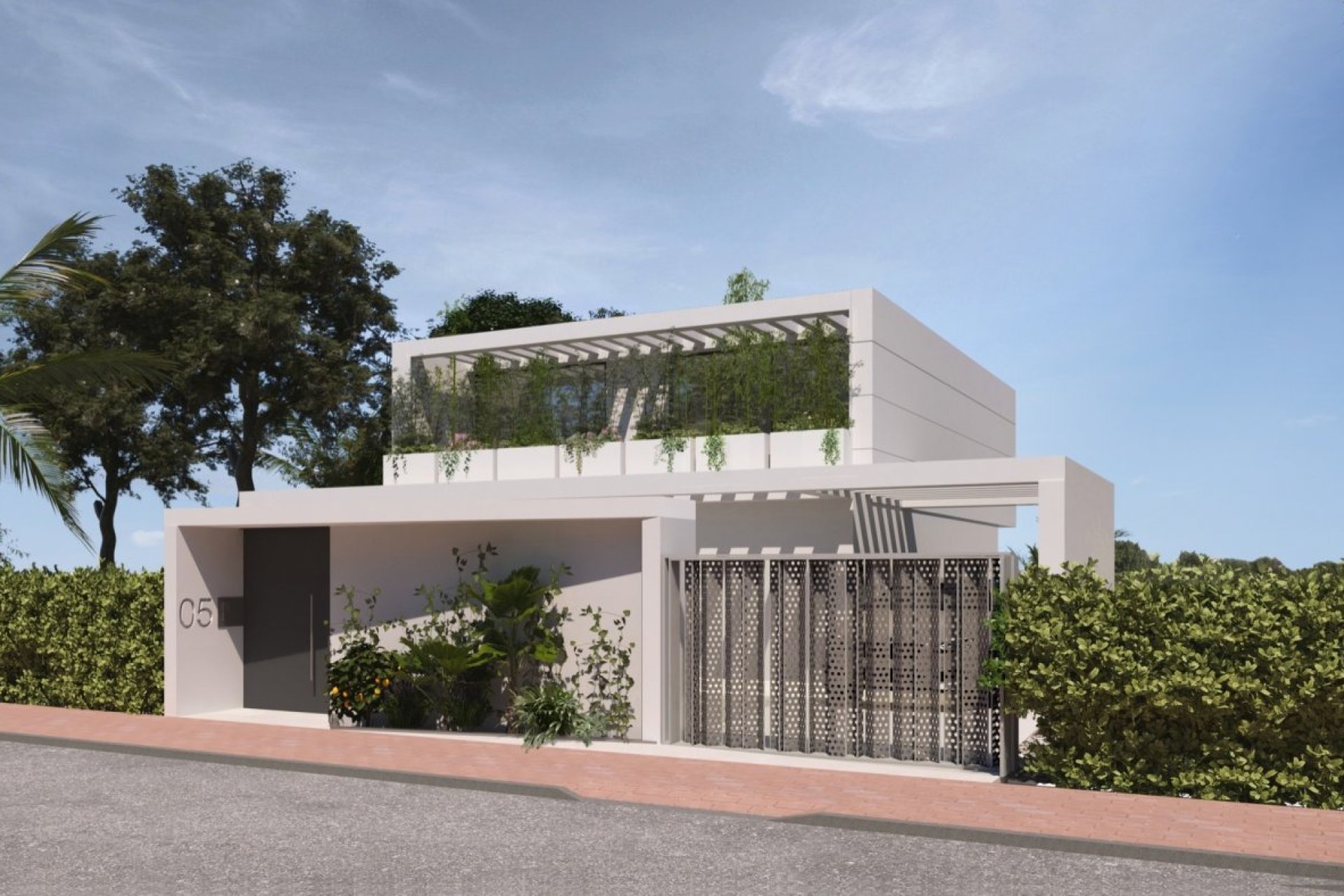 Nieuwbouw  - Villa - Baños y Mendigo - Altaona Golf