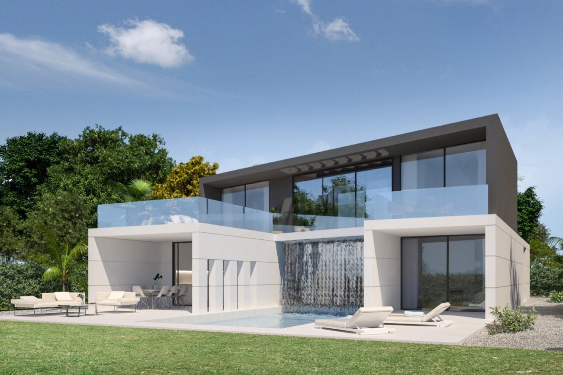 Nieuwbouw  - Villa - Baños y Mendigo - Altaona Golf