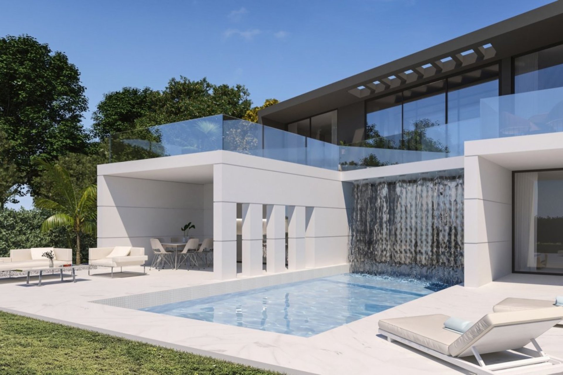 Nieuwbouw  - Villa - Baños y Mendigo - Altaona Golf