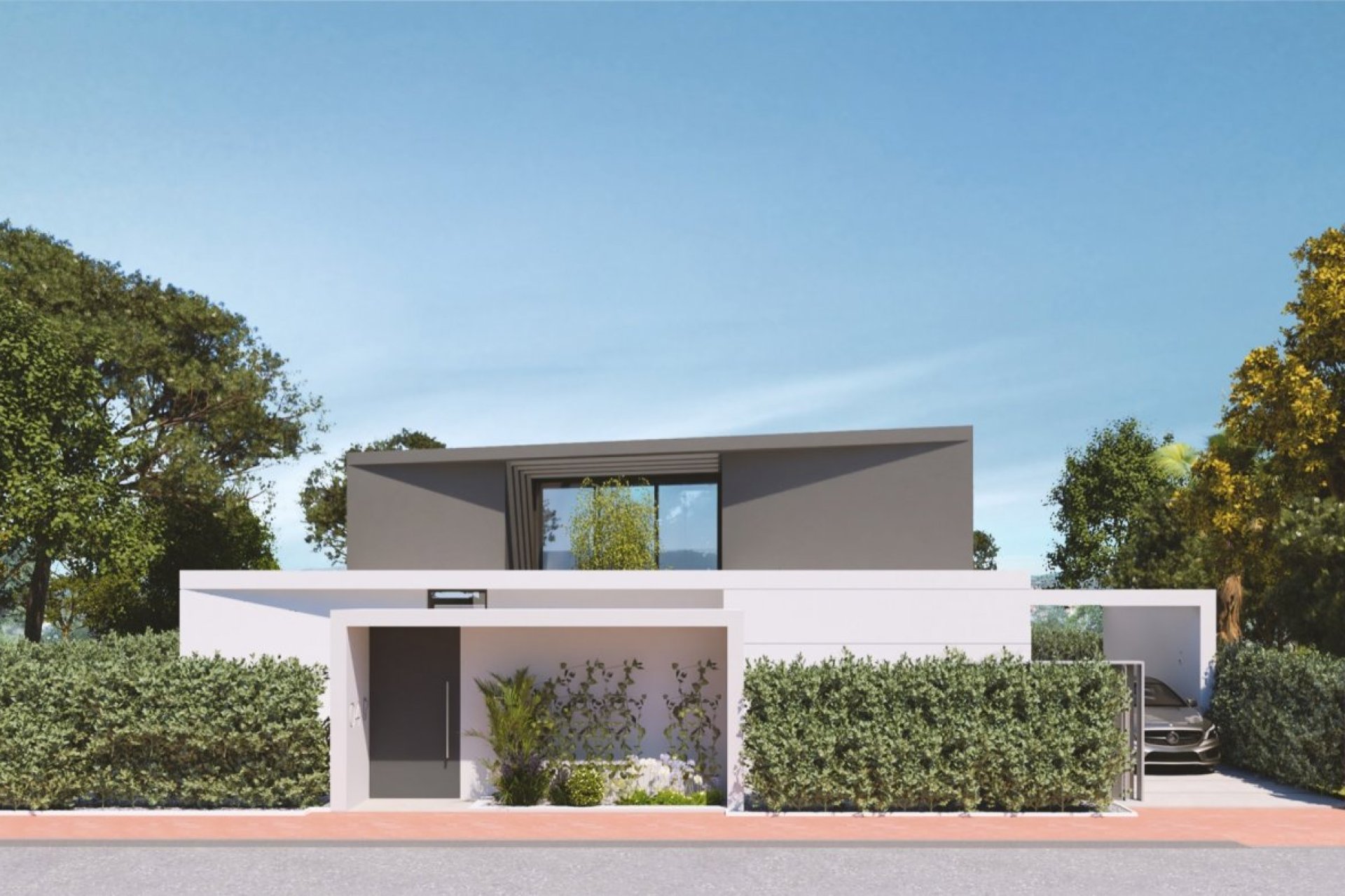 Nieuwbouw  - Villa - Baños y Mendigo - Altaona Golf
