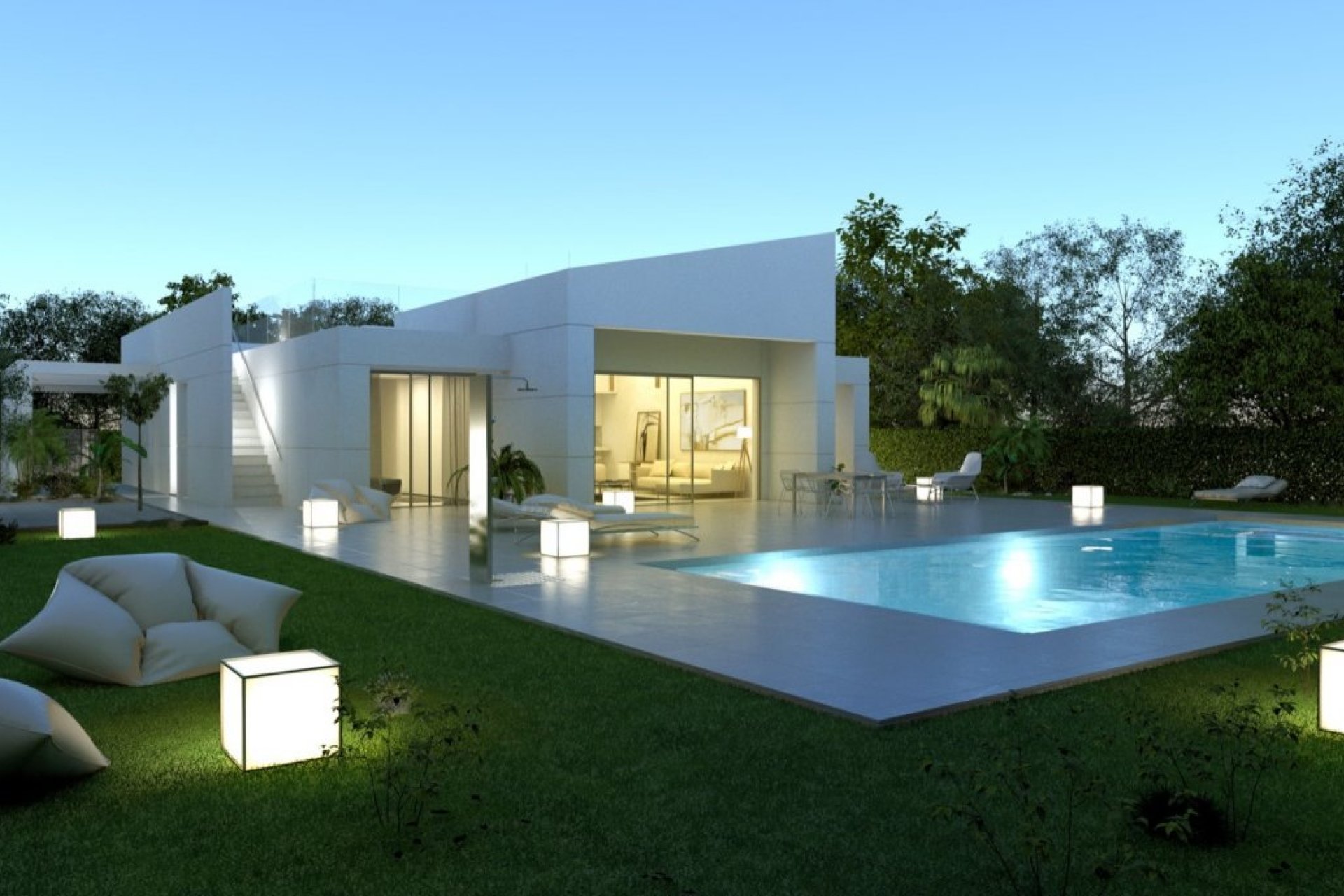 Nieuwbouw  - Villa - Baños y Mendigo - Altaona Golf
