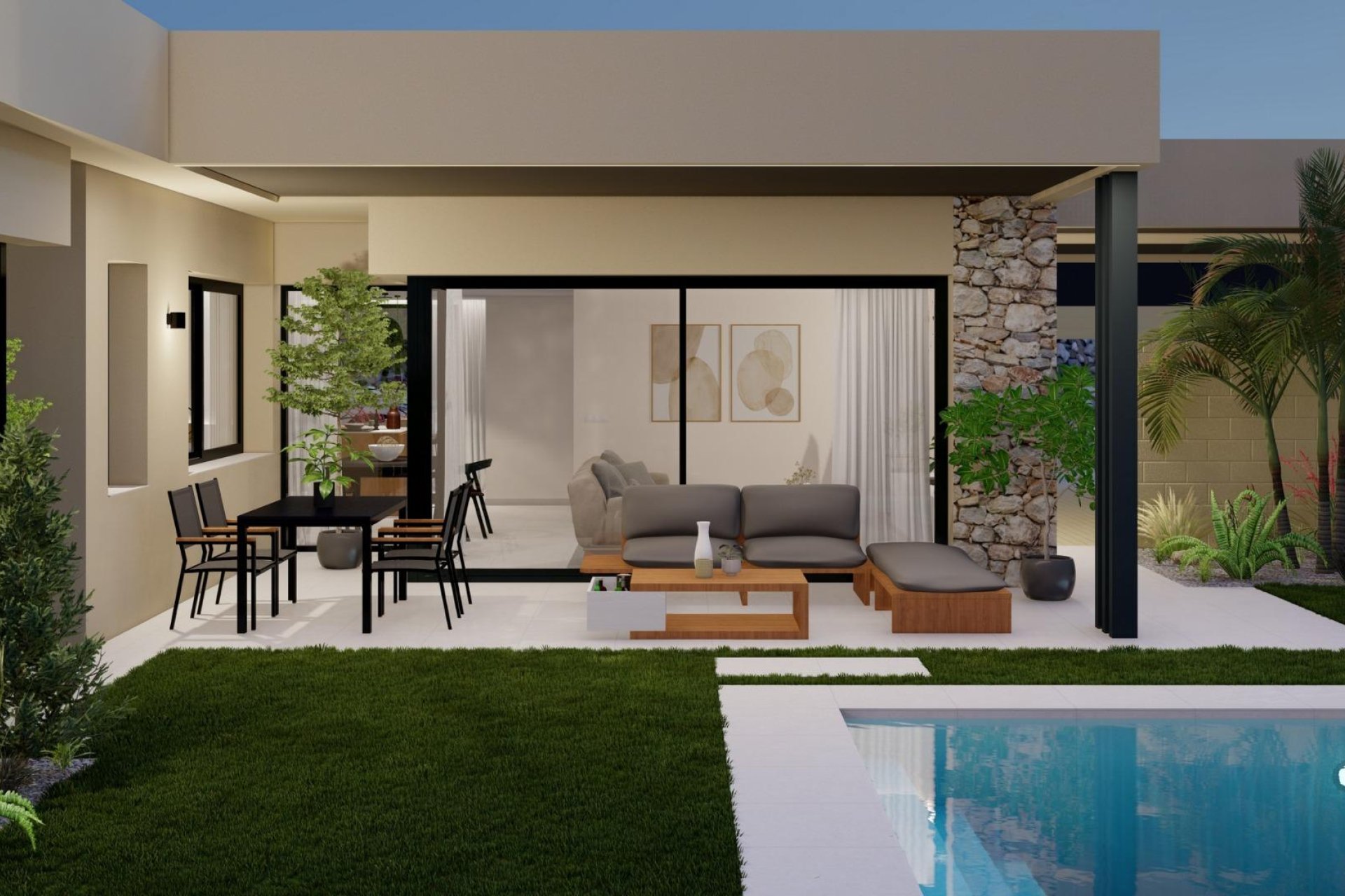 Nieuwbouw  - Villa - Baños y Mendigo - Altaona Golf