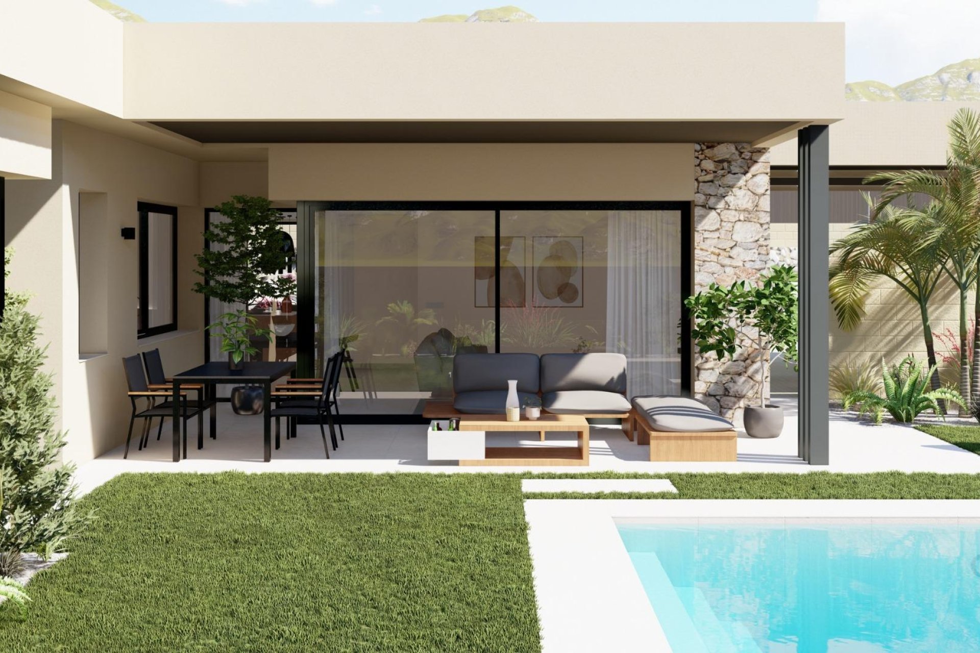 Nieuwbouw  - Villa - Baños y Mendigo - Altaona Golf
