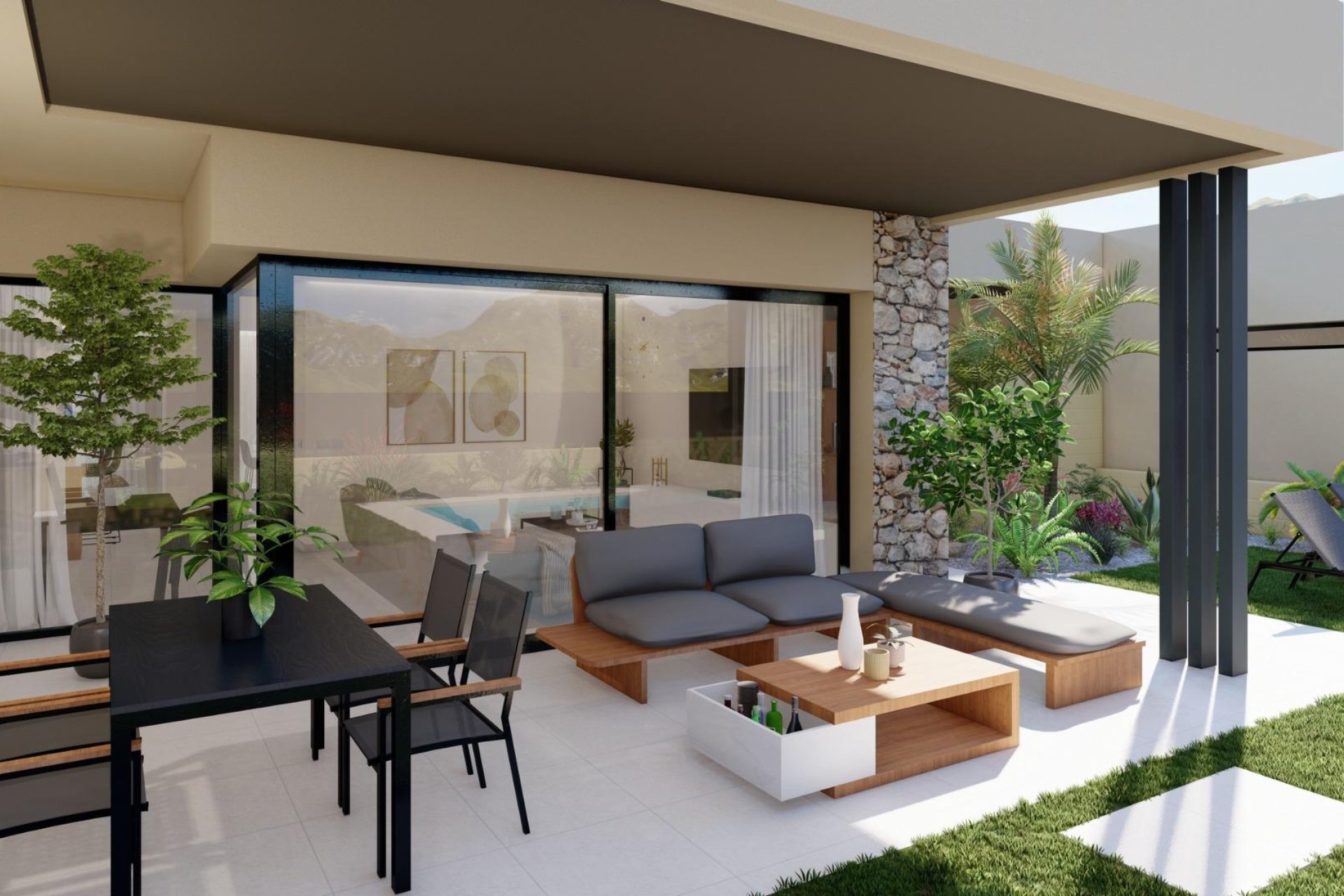Nieuwbouw  - Villa - Baños y Mendigo - Altaona Golf