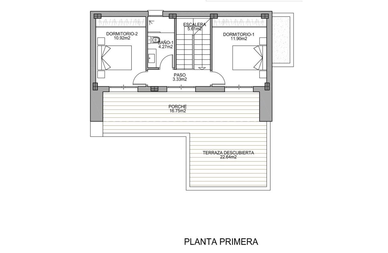 Nieuwbouw  - Villa - Benijofar - Polideportivo