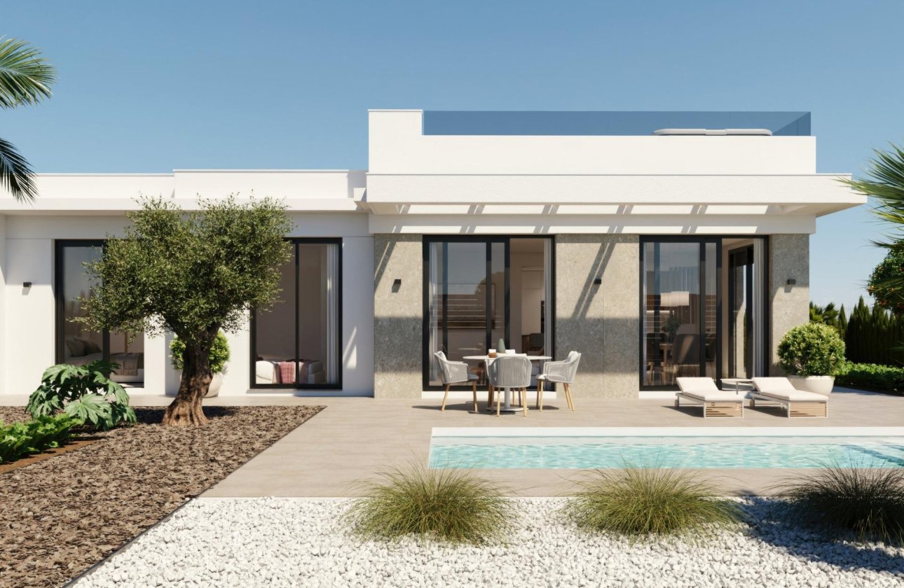 Nieuwbouw  - Villa - Fuente Álamo - Hacienda Del Álamo Golf
