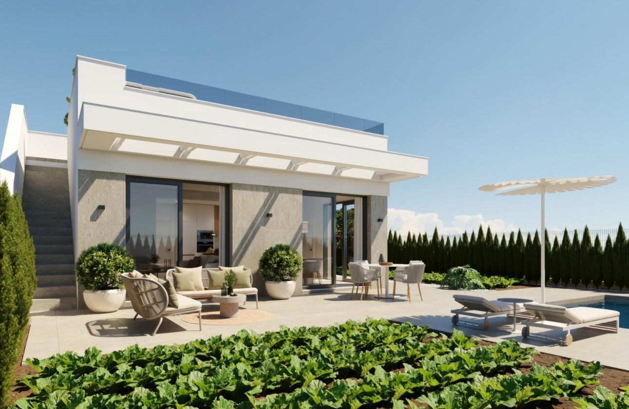 Nieuwbouw  - Villa - Fuente Álamo - Hacienda Del Álamo Golf
