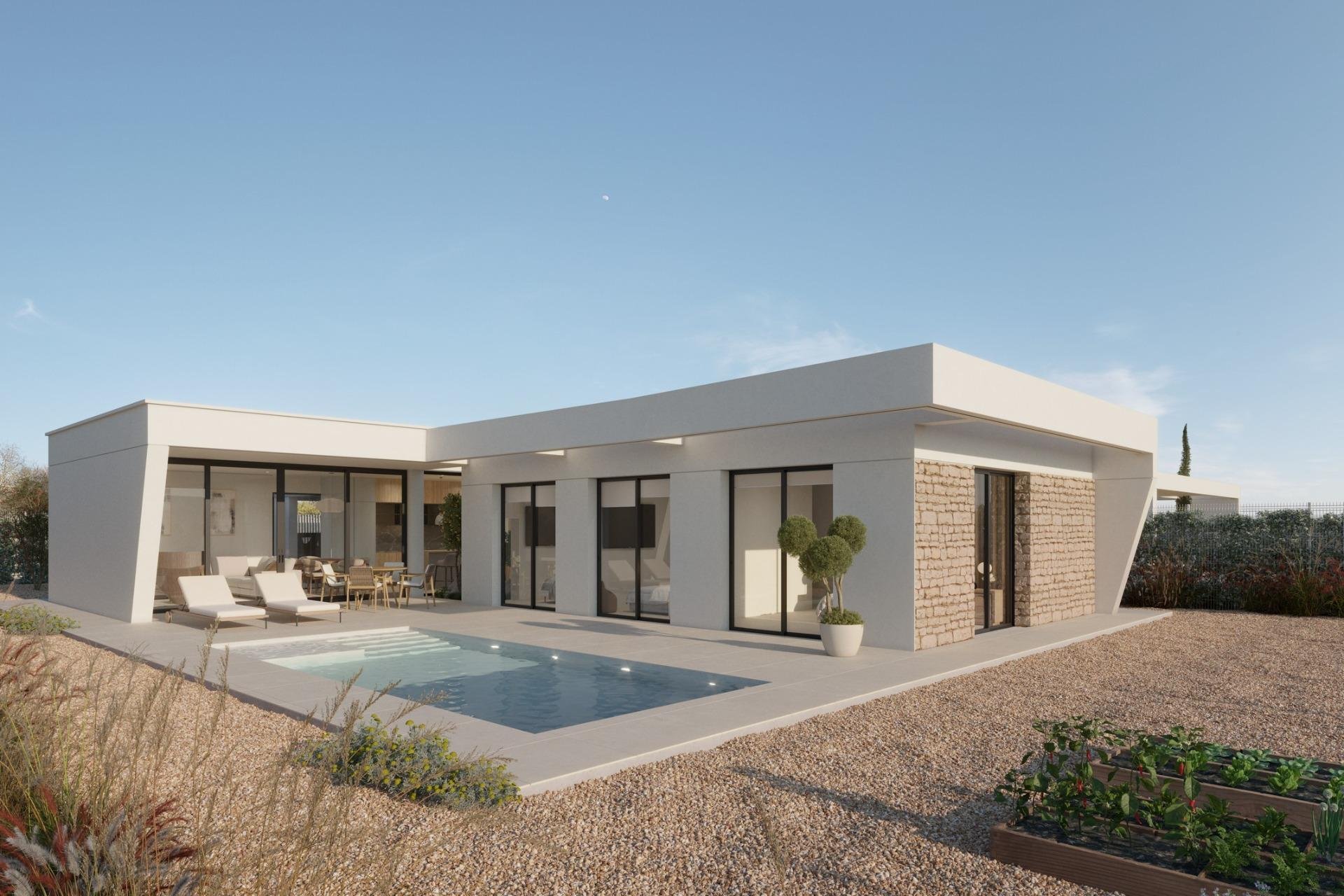 Nieuwbouw  - Villa - Fuente Álamo - Hacienda del Alamo