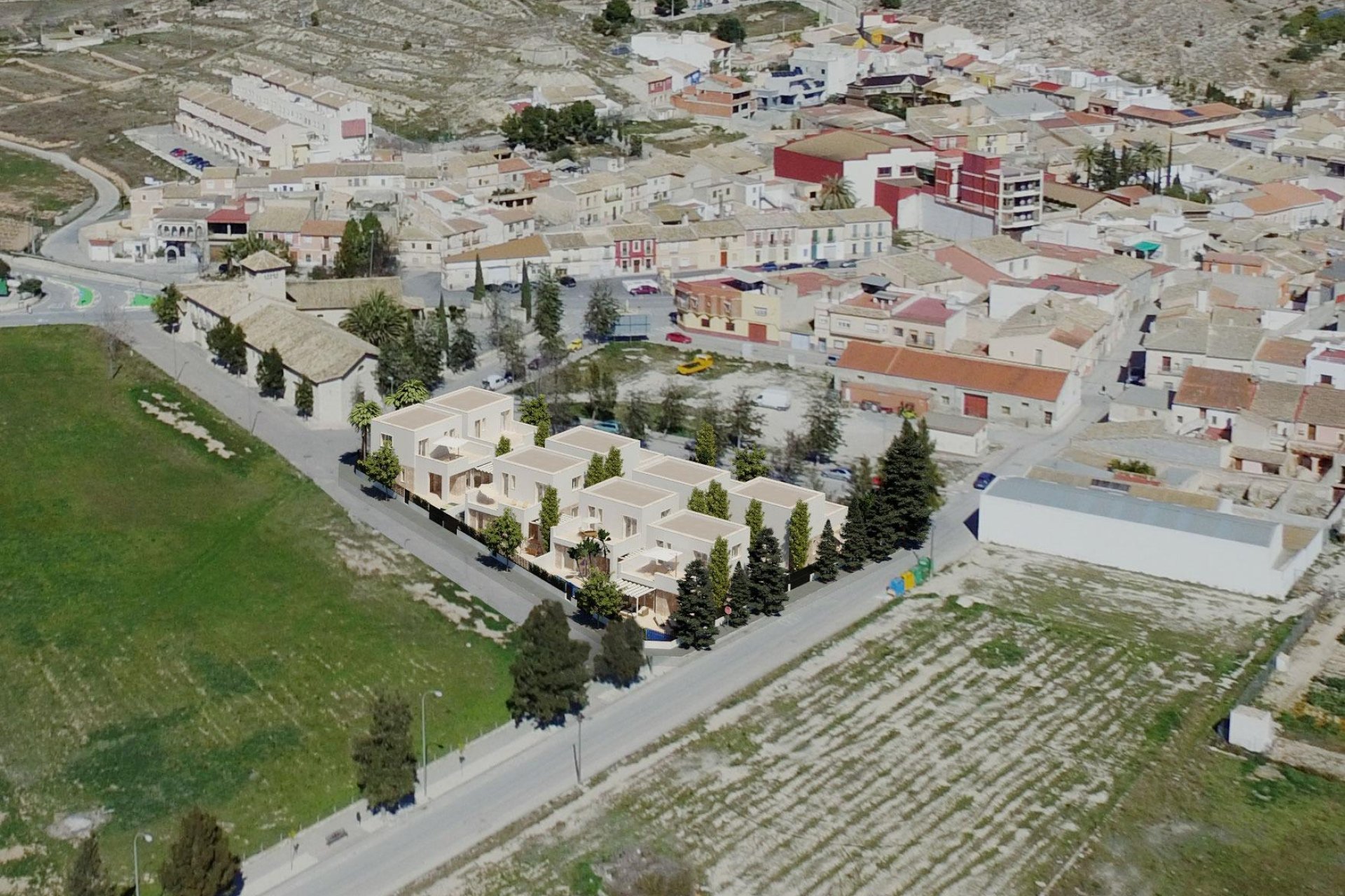 Nieuwbouw  - Villa - Hondón de las Nieves - Centro