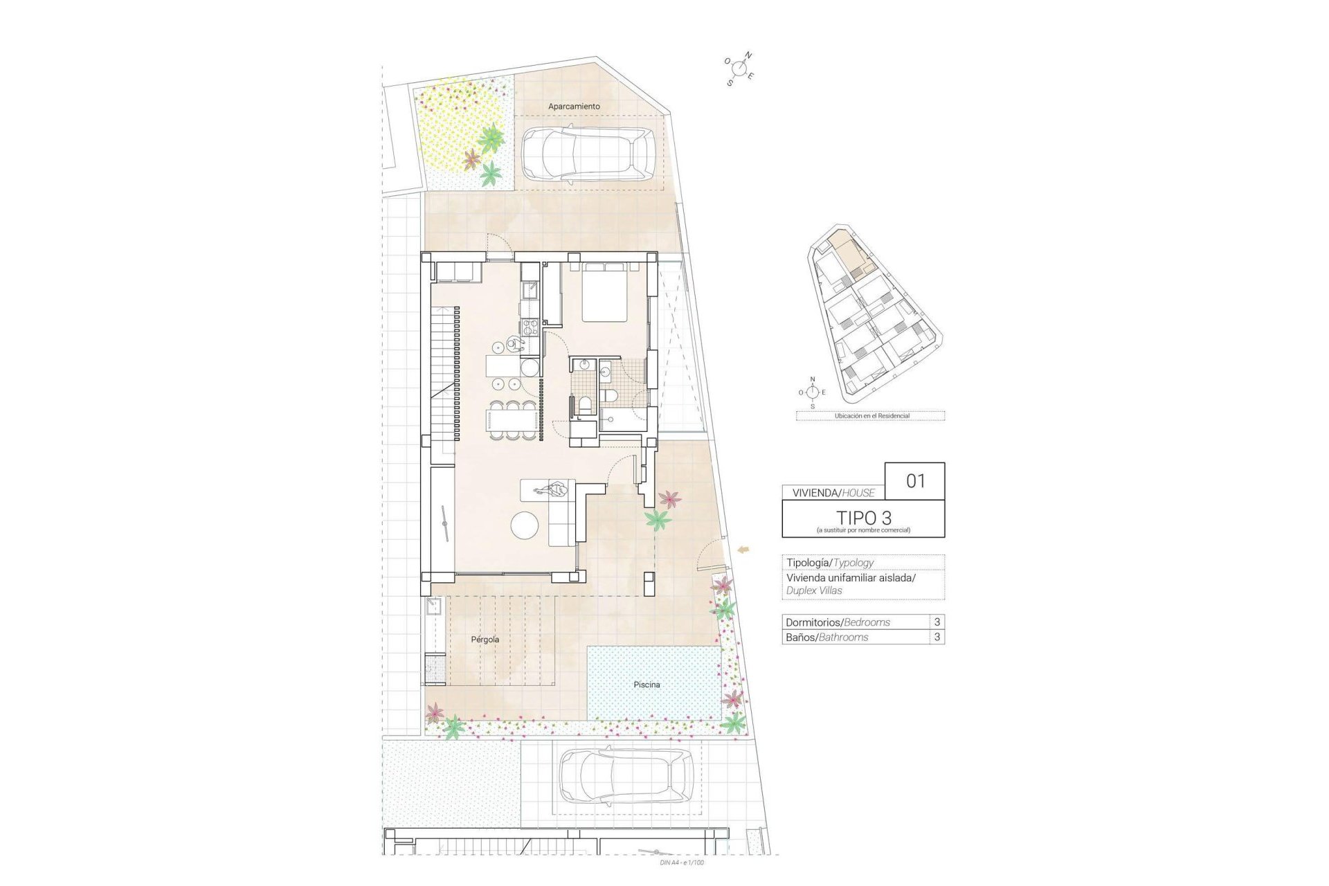 Nieuwbouw  - Villa - Hondón de las Nieves - Centro