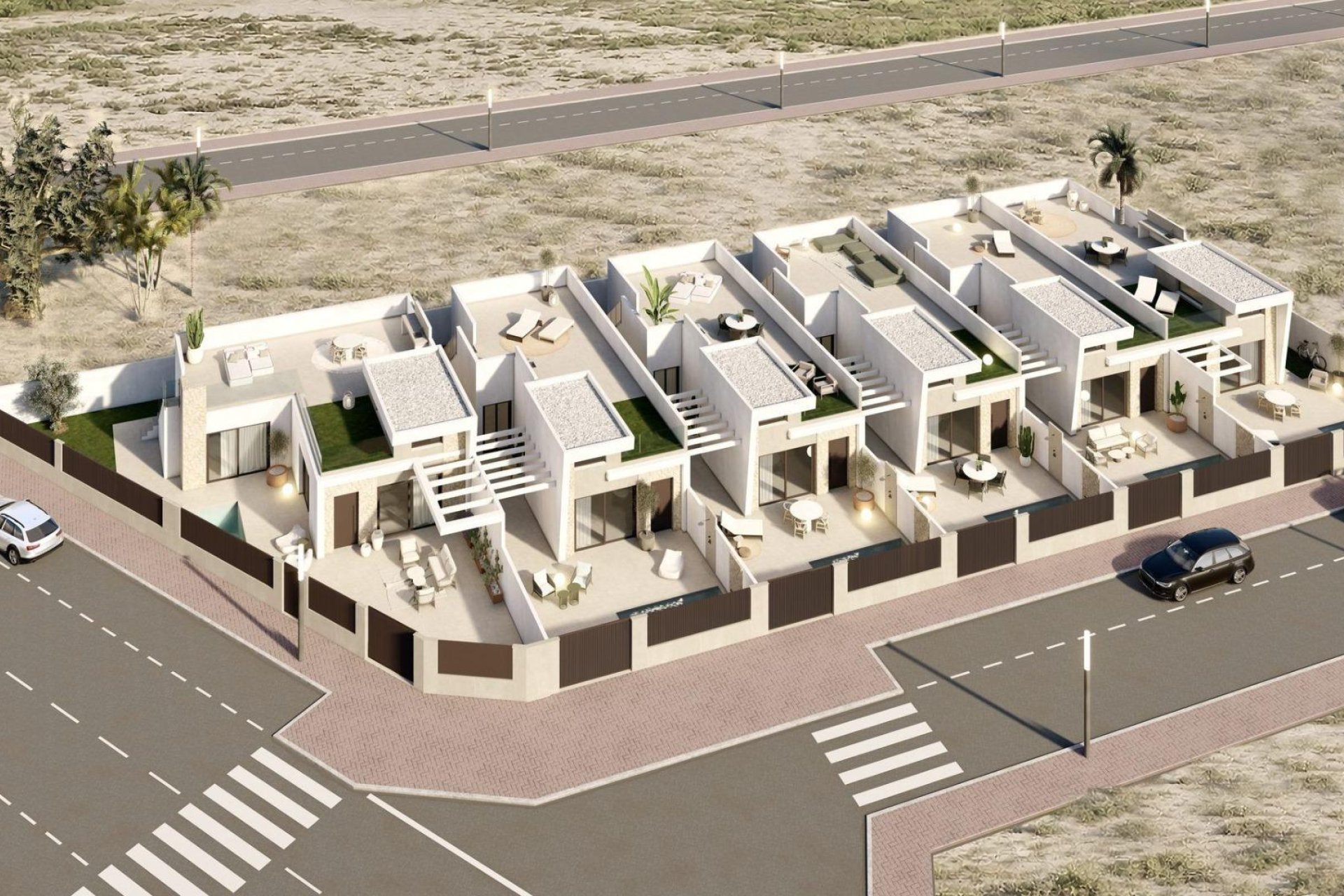 Nieuwbouw  - Villa - Los Alcázares - Serena Golf