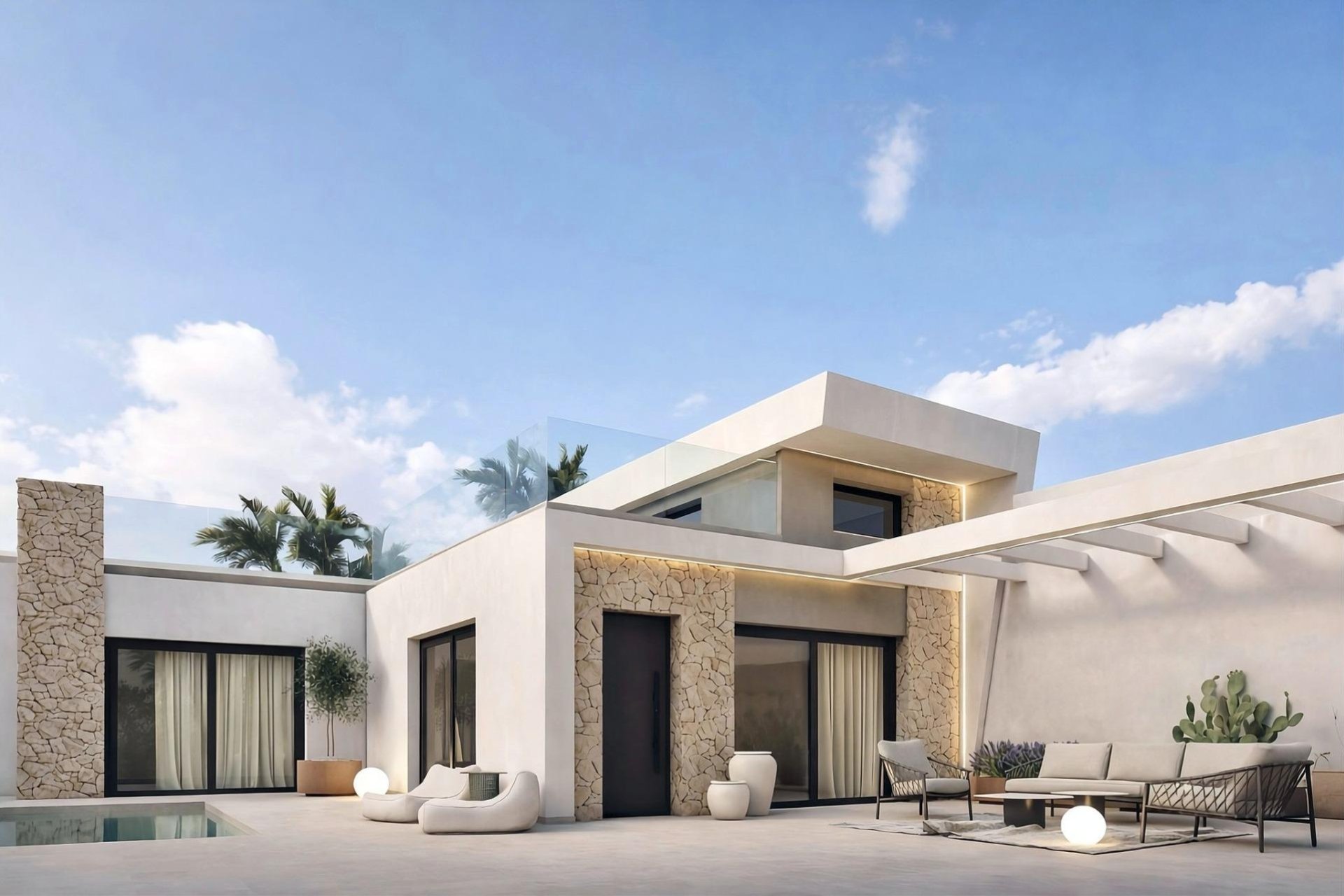 Nieuwbouw  - Villa - Los Alcázares - Serena Golf