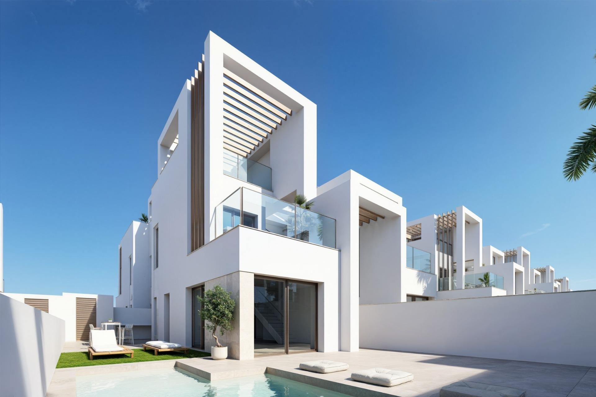 Nieuwbouw  - Villa - Los Alcázares - Serena Golf