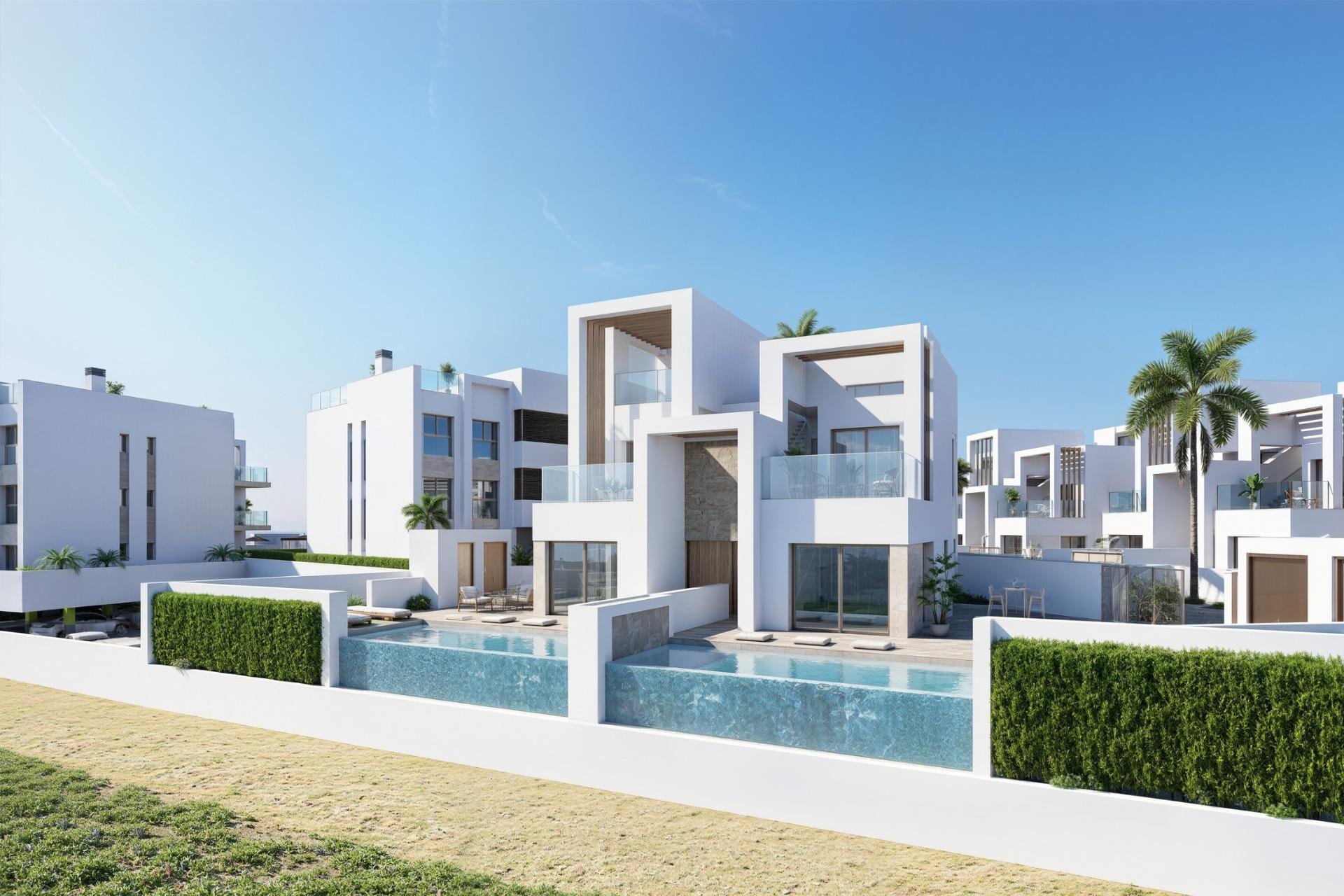 Nieuwbouw  - Villa - Los Alcázares - Serena Golf