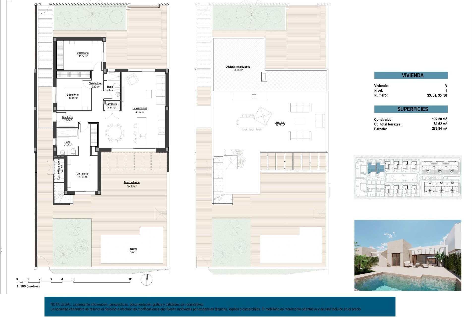 Nieuwbouw  - Villa - Los Alcázares - Serena Golf