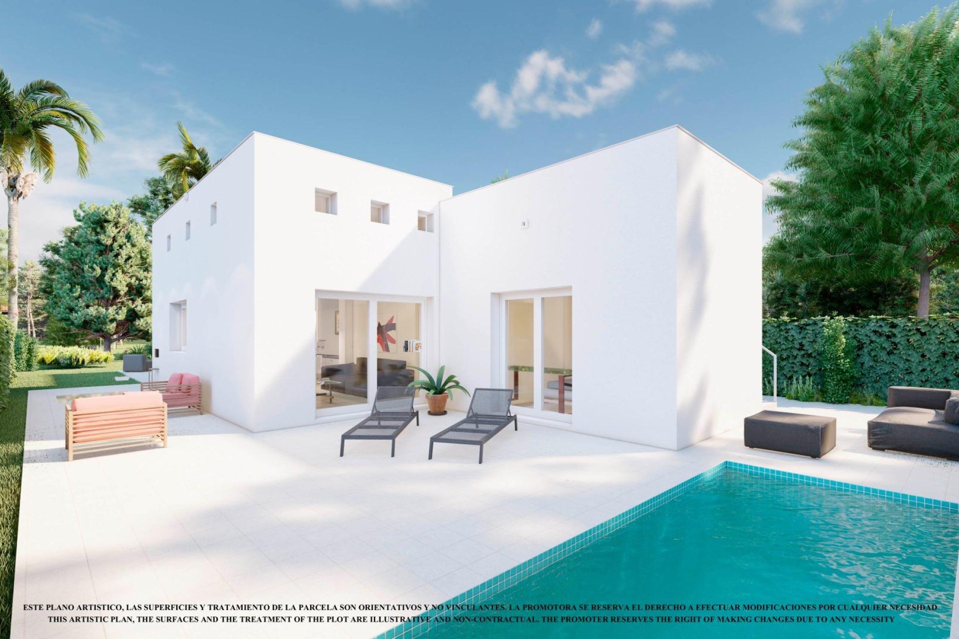 Nieuwbouw  - Villa - Los Alcázares - Serena Golf