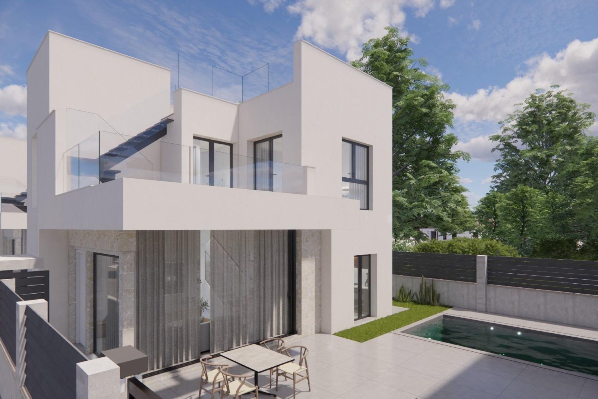 Nieuwbouw  - Villa - Los Montesinos - La herrada